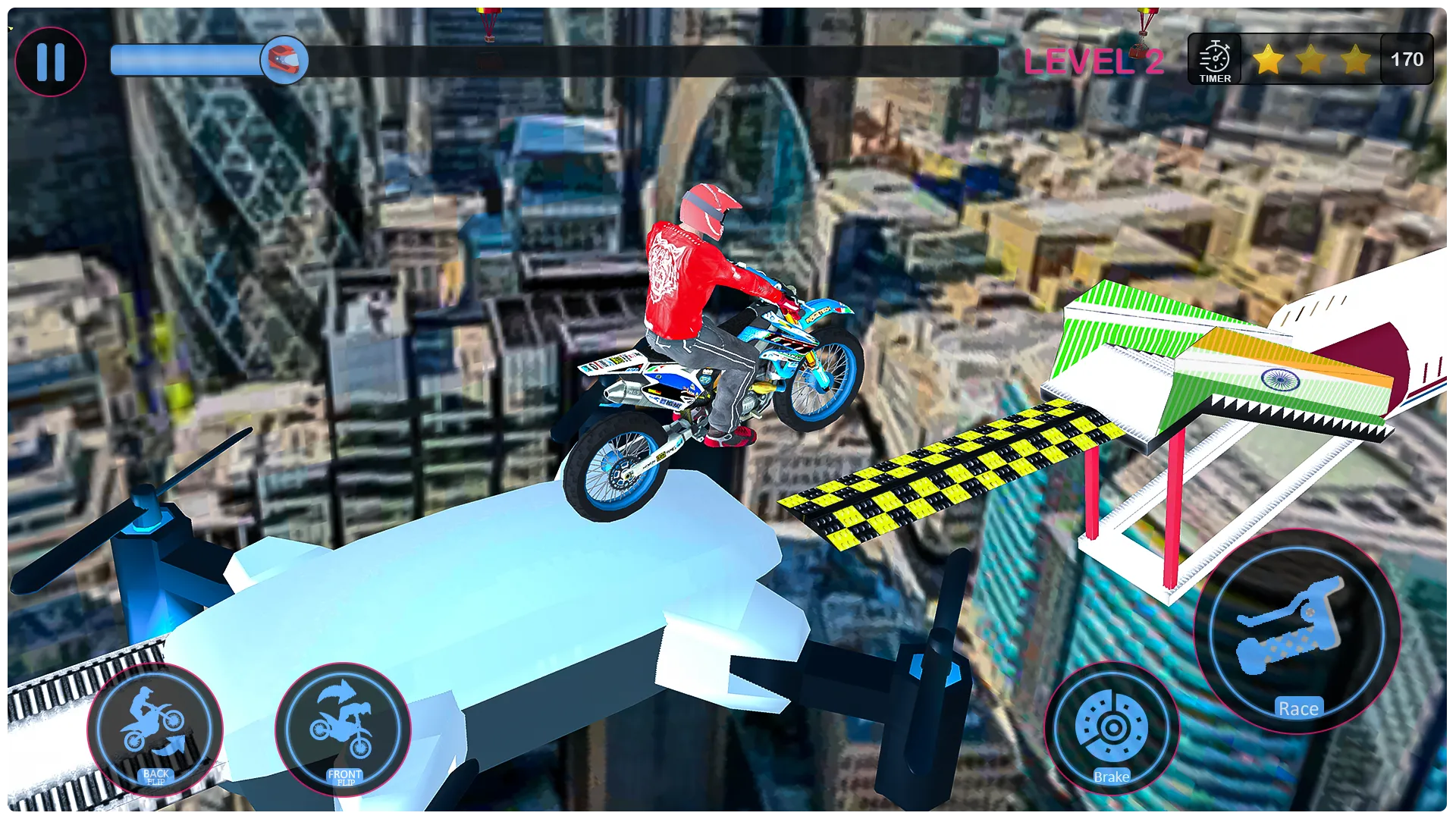 Bike stunts 3d racing games | Indus Appstore | Screenshot