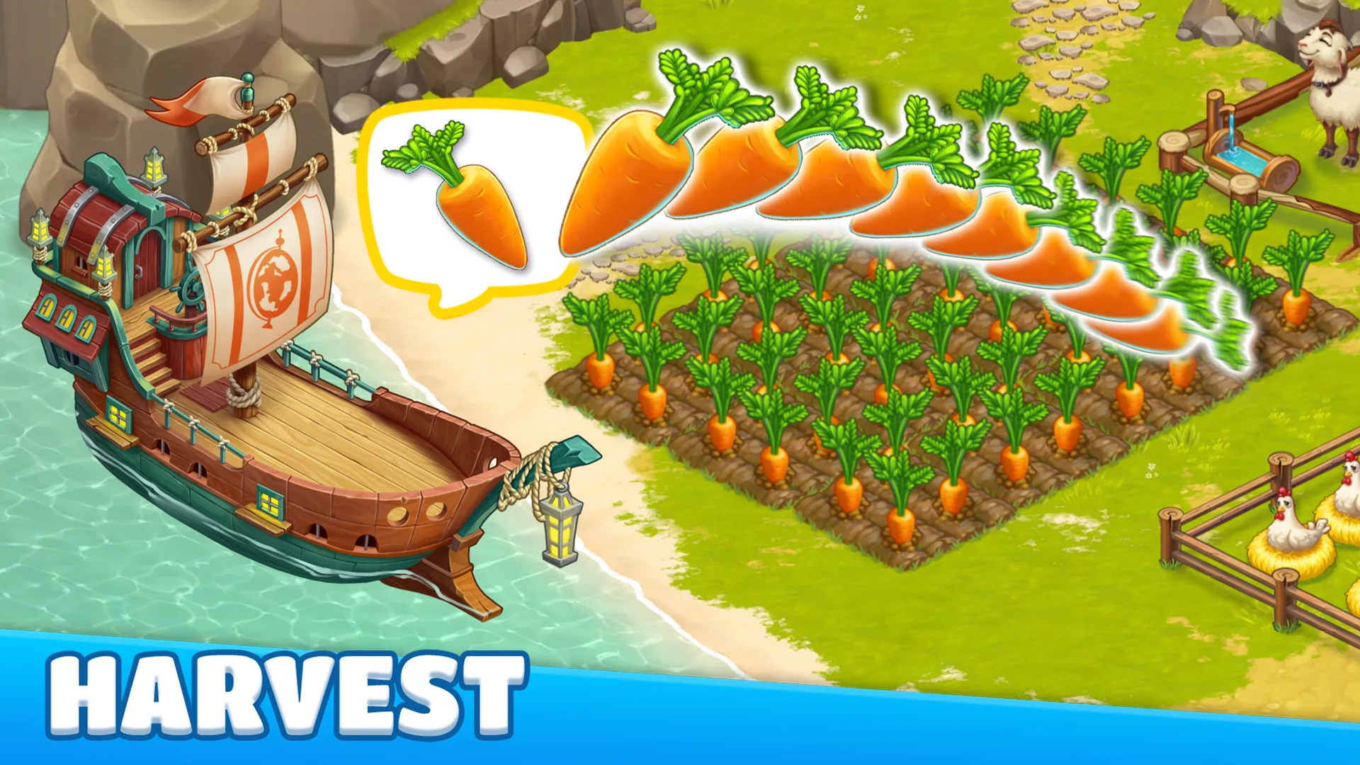 Adventure Bay - Farm Games | Indus Appstore | Screenshot