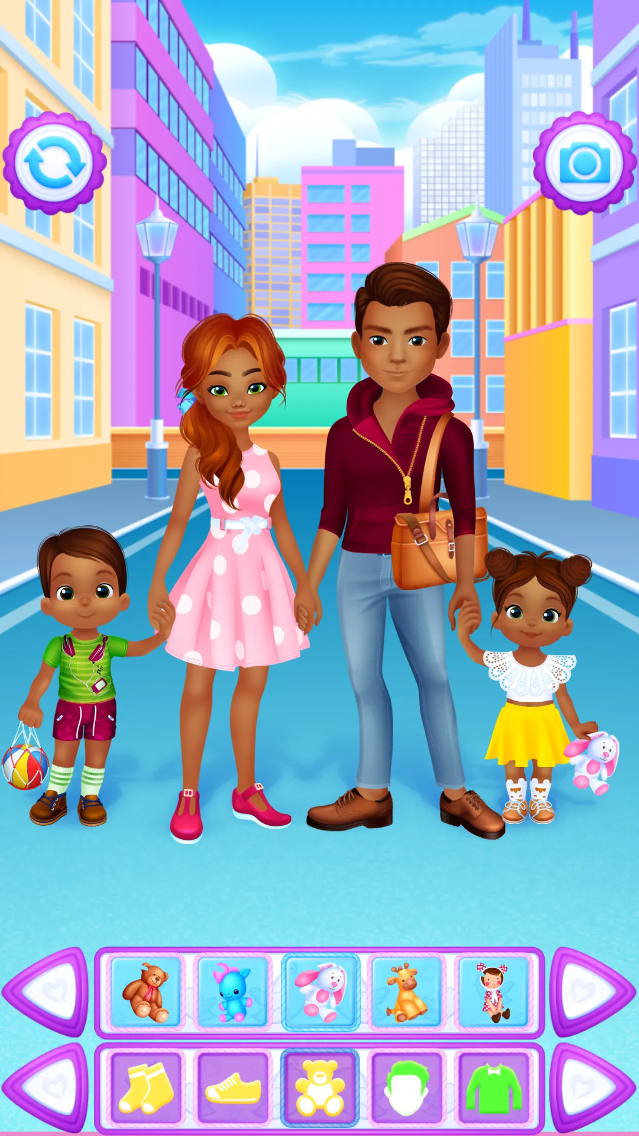 Family Dress Up | Indus Appstore | Screenshot