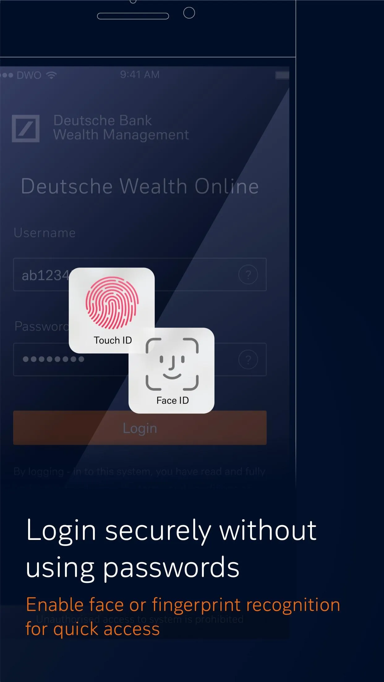 Deutsche Wealth Online APAC | Indus Appstore | Screenshot