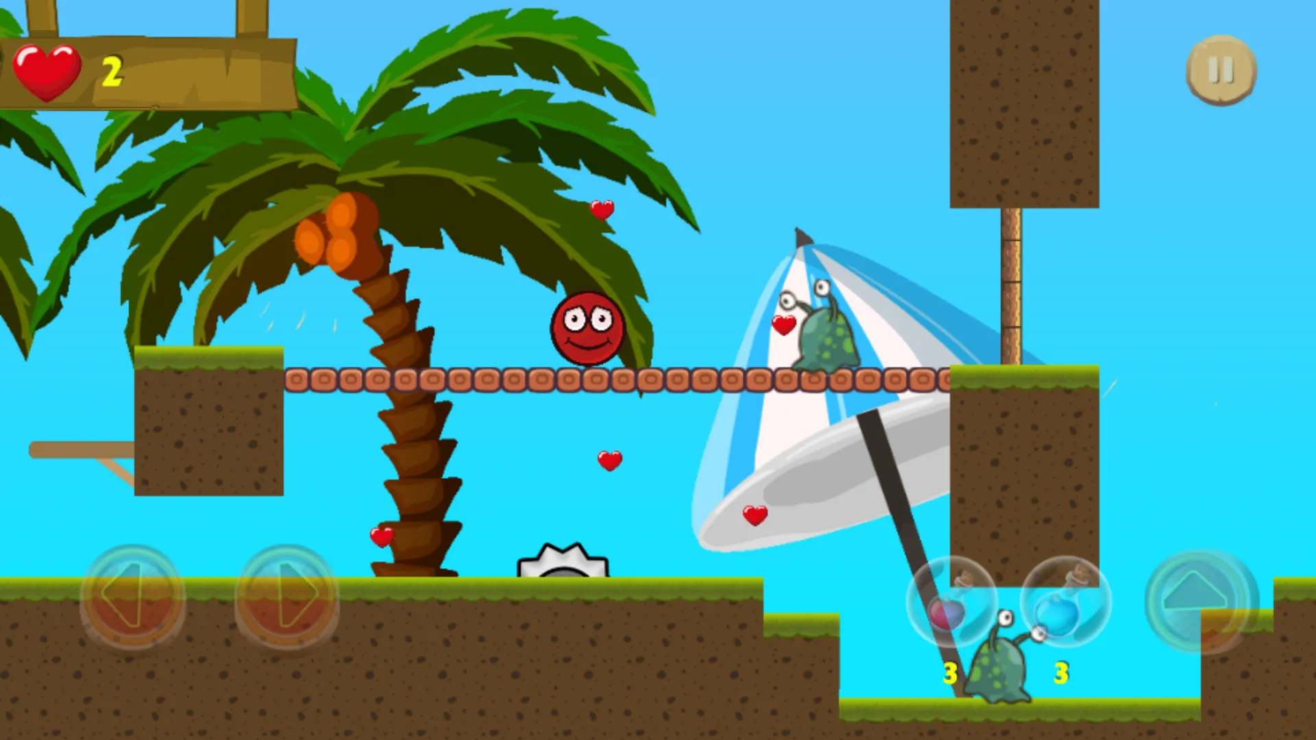 Rolling Balls - Tropical Beach | Indus Appstore | Screenshot