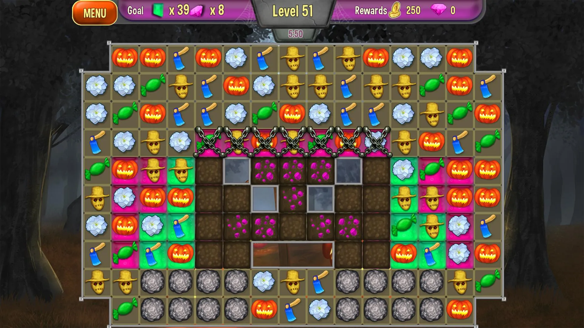 Queen's Garden 3: Halloween | Indus Appstore | Screenshot