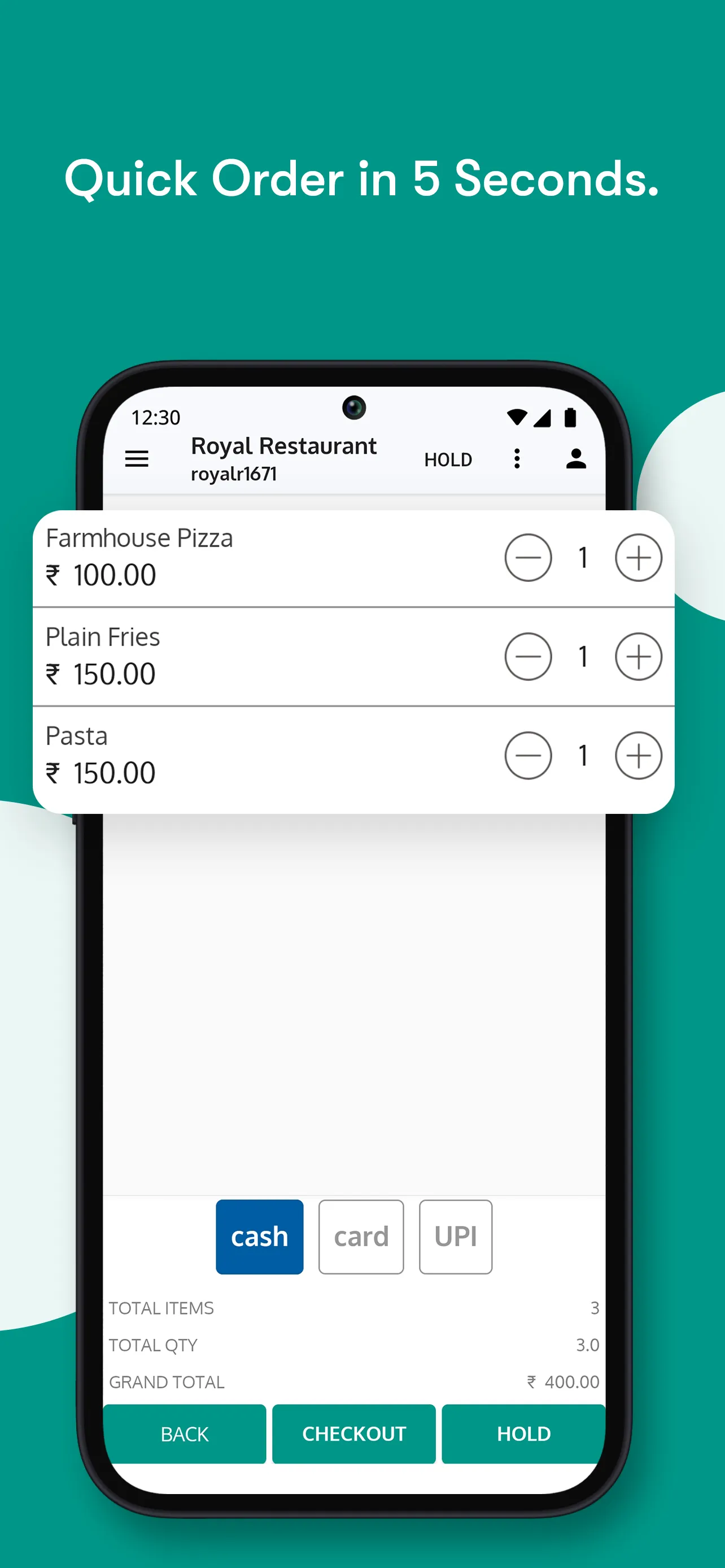 RoyalPOS - Restaurant & Retail | Indus Appstore | Screenshot