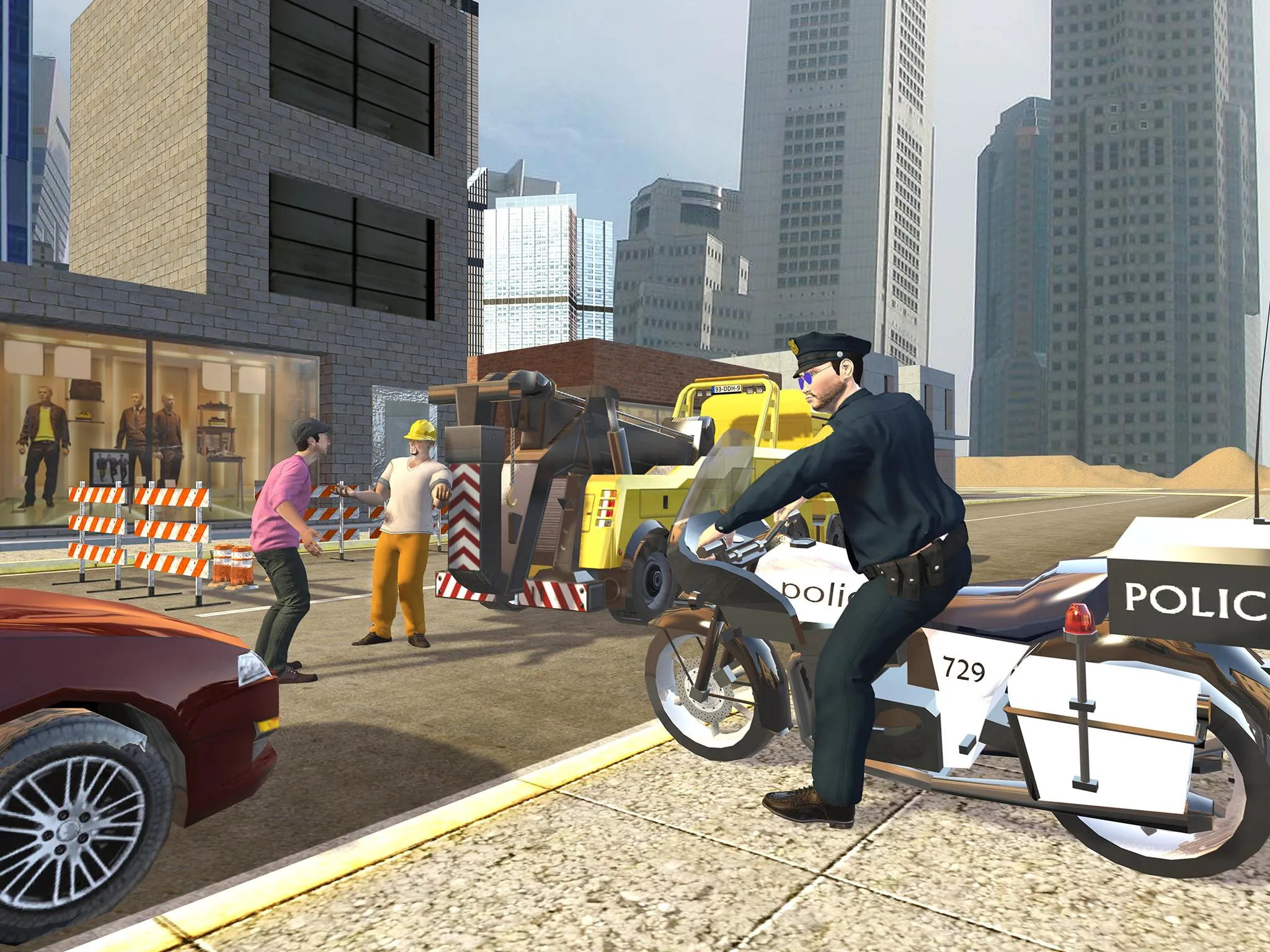 US Police Bike Chase Game | Indus Appstore | Screenshot