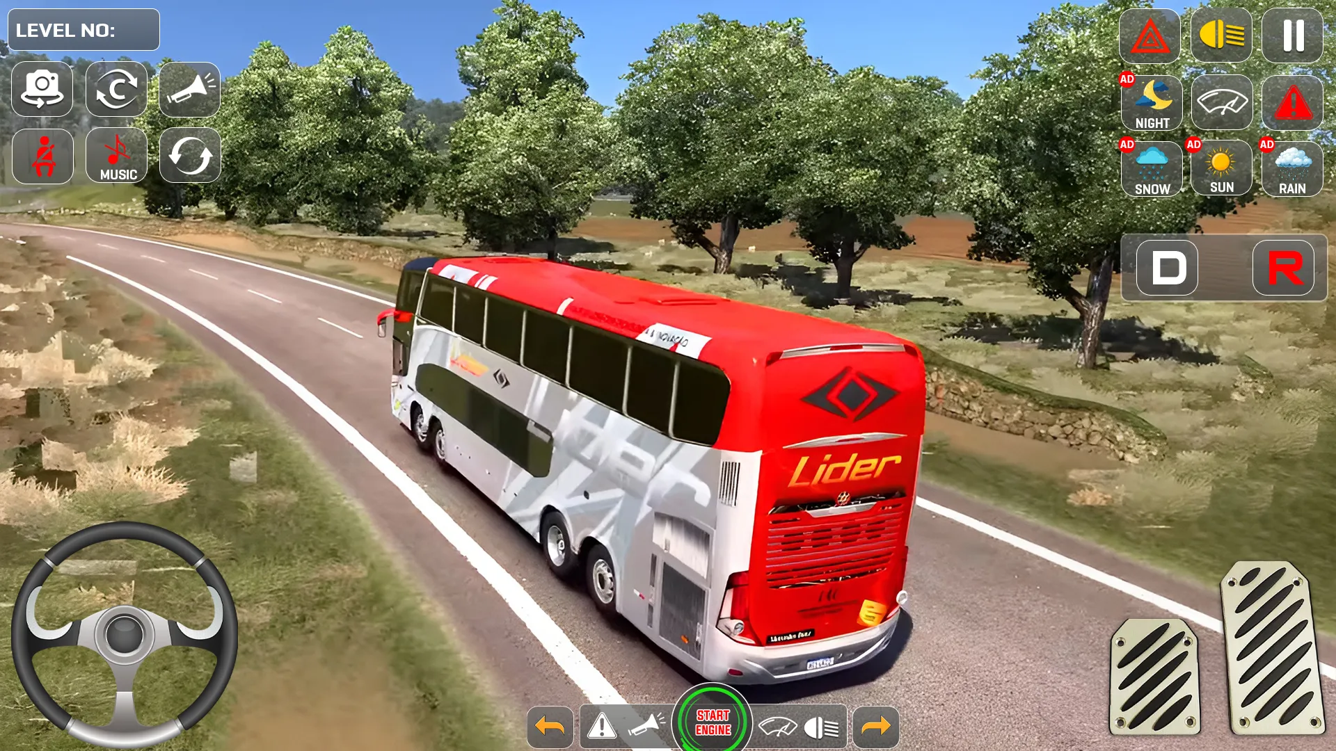 Bus Driving Modern Bus Game | Indus Appstore | Screenshot
