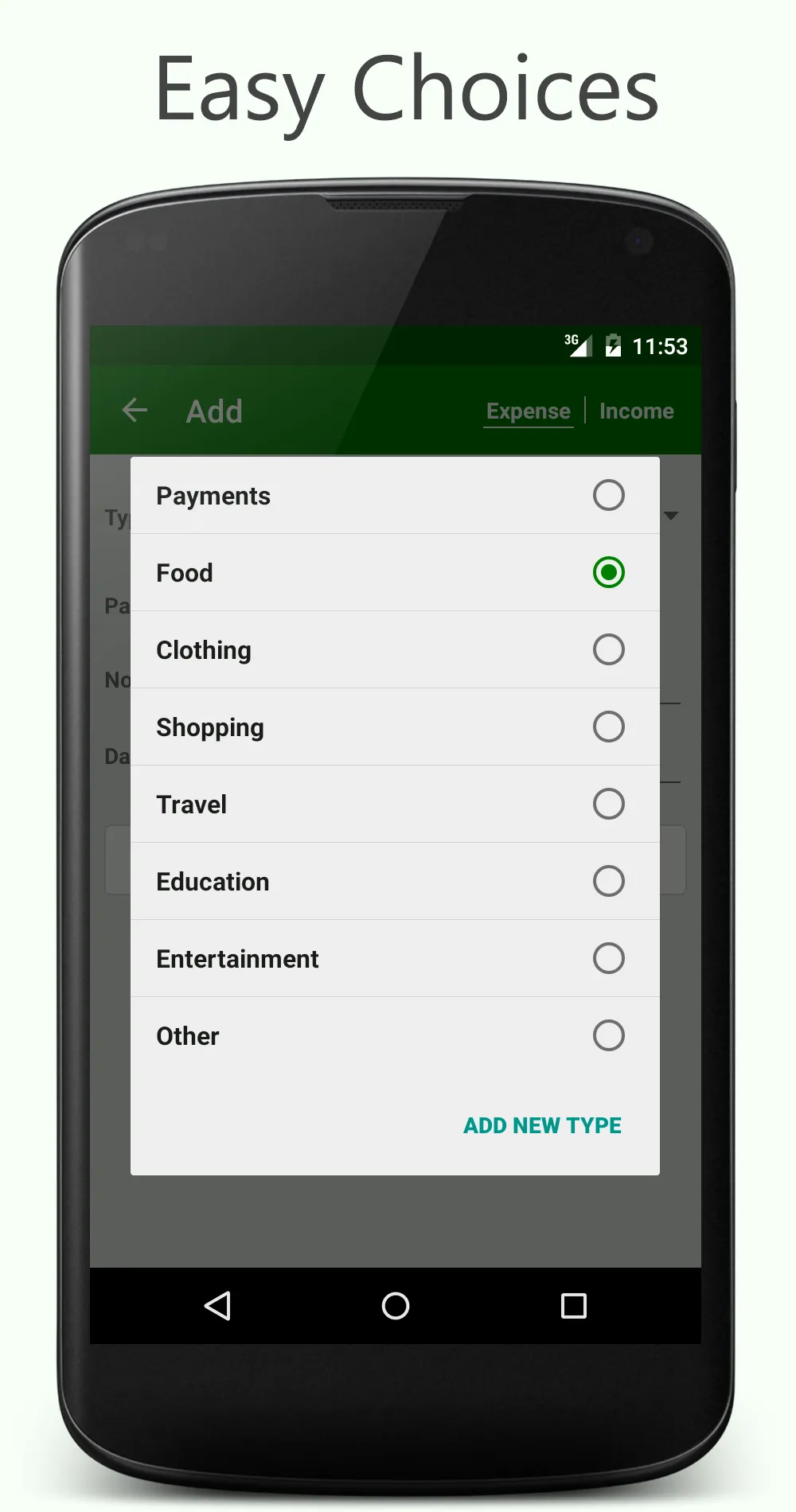 Income Expense Pro | Indus Appstore | Screenshot