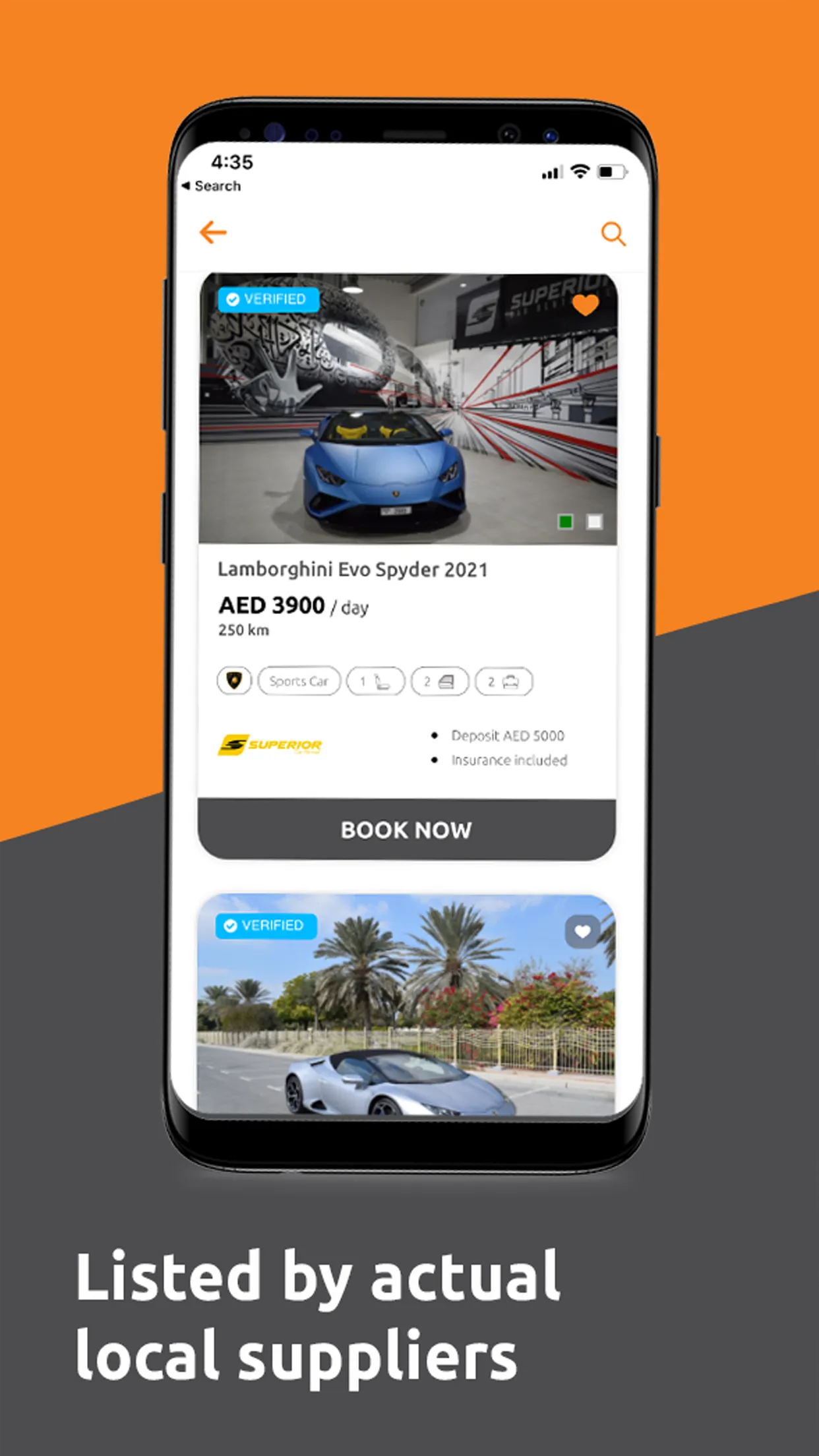 OneClickDrive Car Rental | Indus Appstore | Screenshot