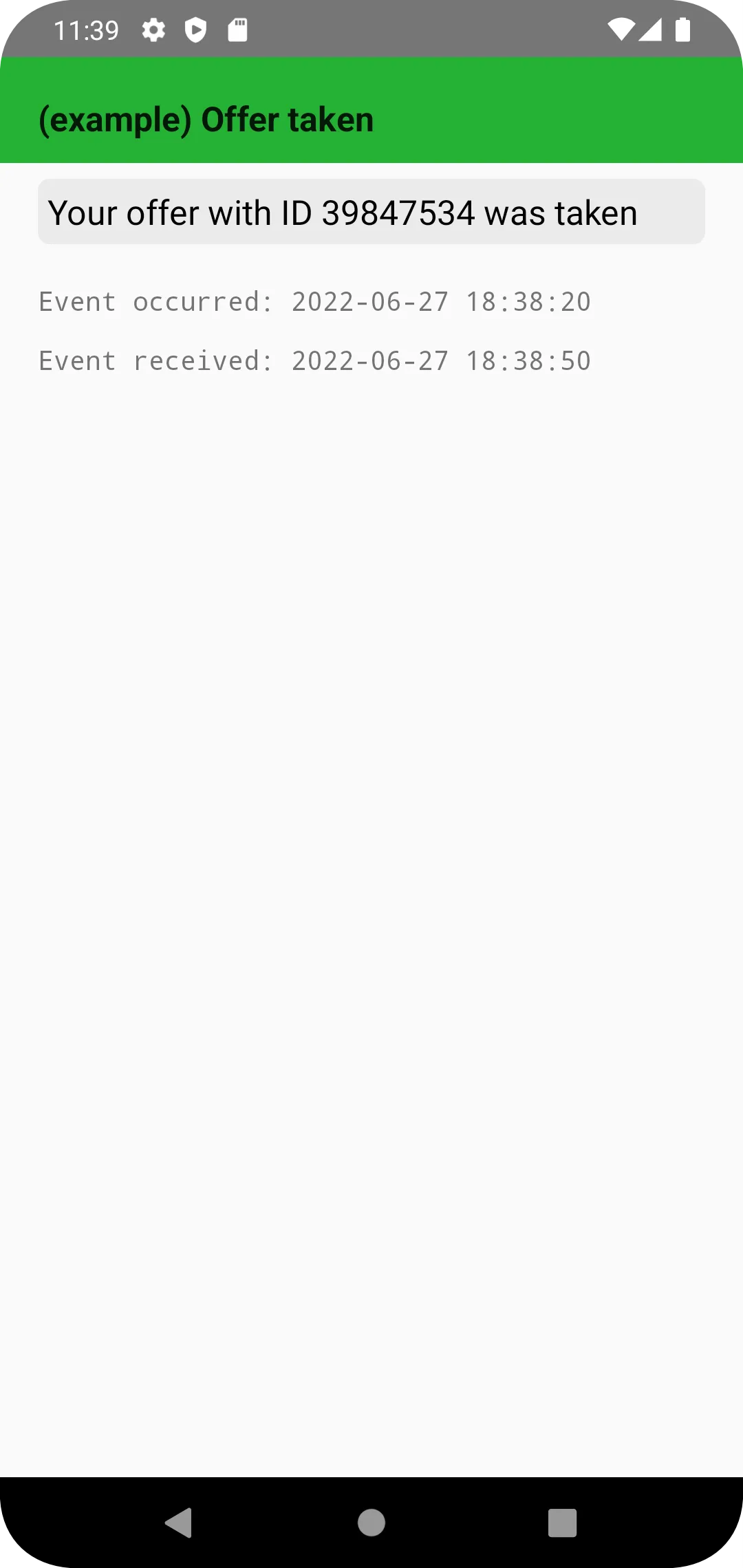 Bisq Notifications | Indus Appstore | Screenshot
