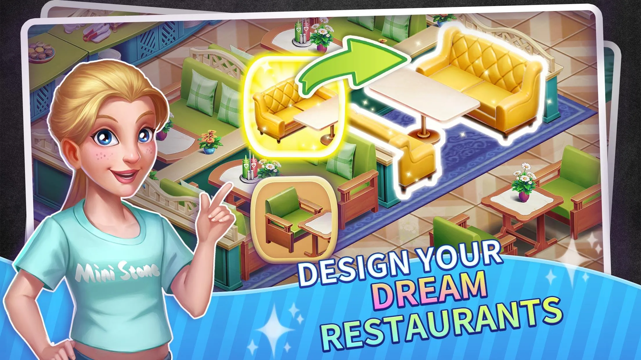 My Restaurant Empire-Deco Game | Indus Appstore | Screenshot