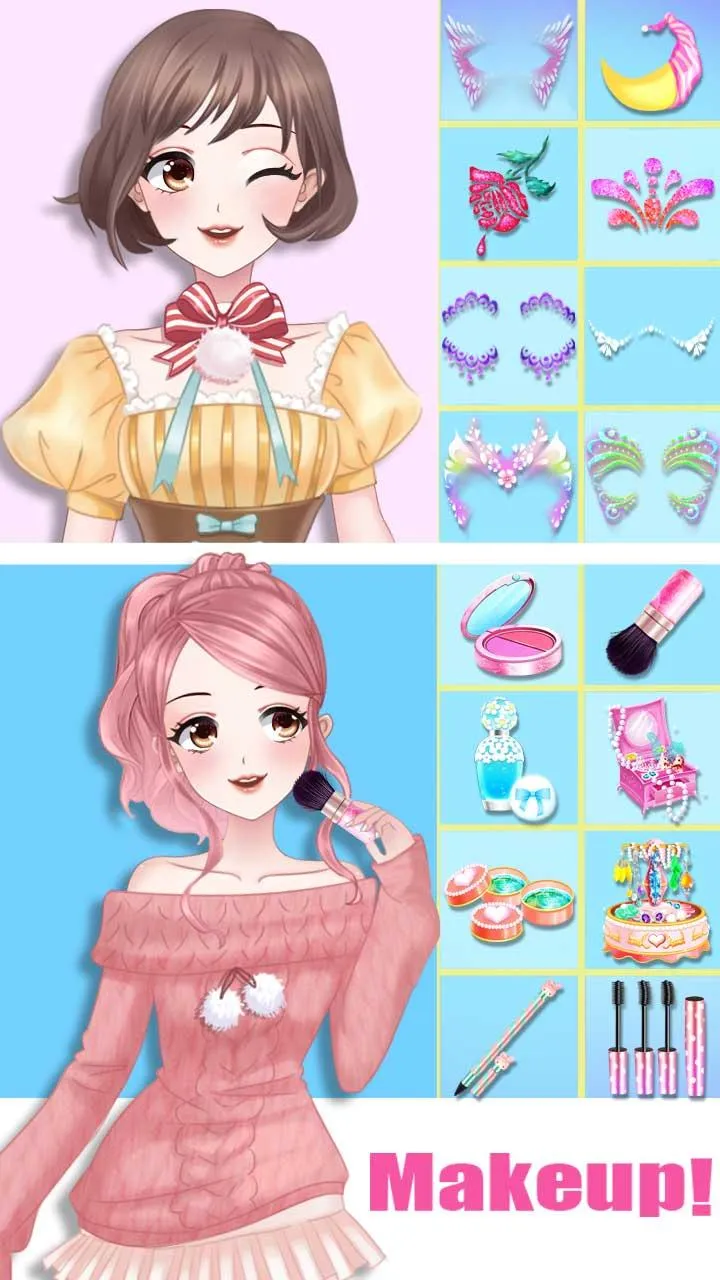 Anime Girl Dress Up | Indus Appstore | Screenshot