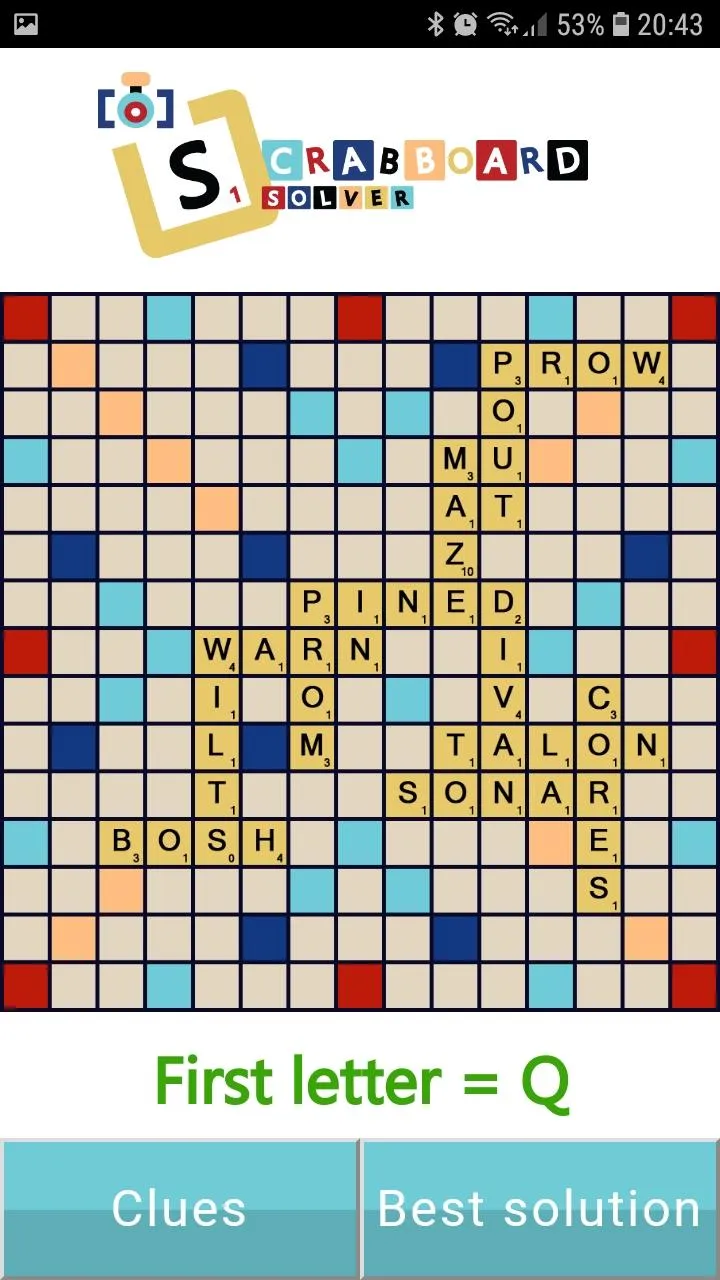 Scrabboard Solver | Indus Appstore | Screenshot