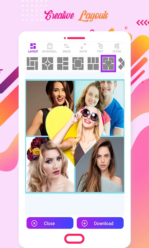 Collage Maker : Photo Grid | Indus Appstore | Screenshot