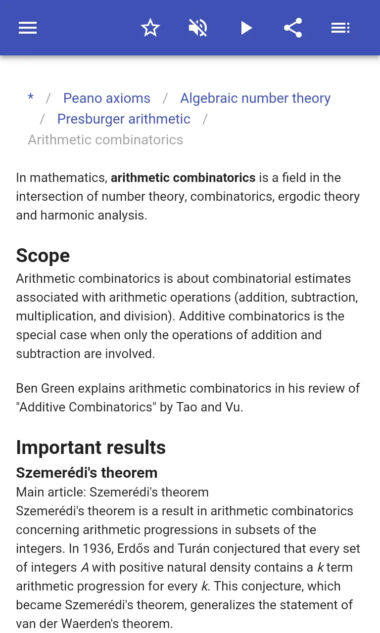 Number theory | Indus Appstore | Screenshot