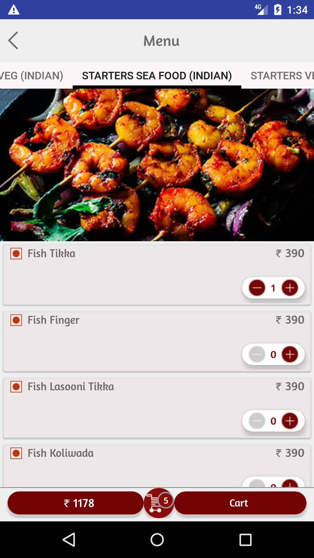 Lucky Restaurant | Indus Appstore | Screenshot