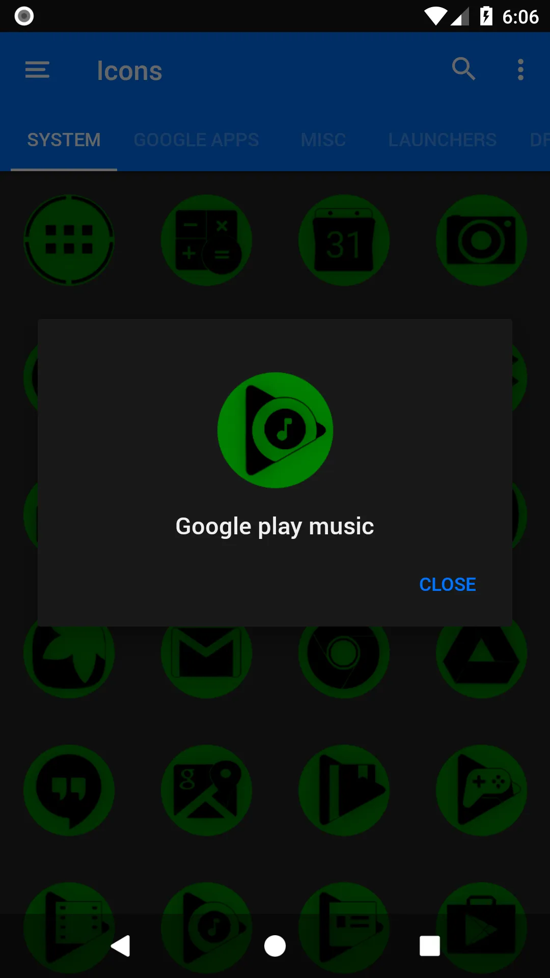 Oreo Green Icon Pack P2 | Indus Appstore | Screenshot