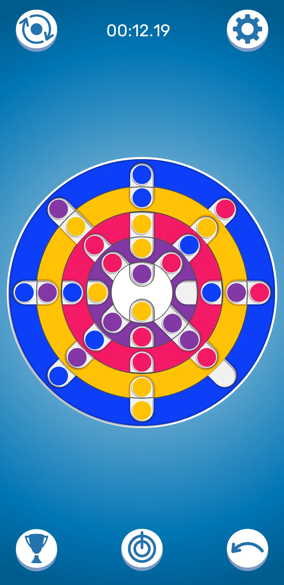 TROUBLE - Color Spinner Puzzle | Indus Appstore | Screenshot