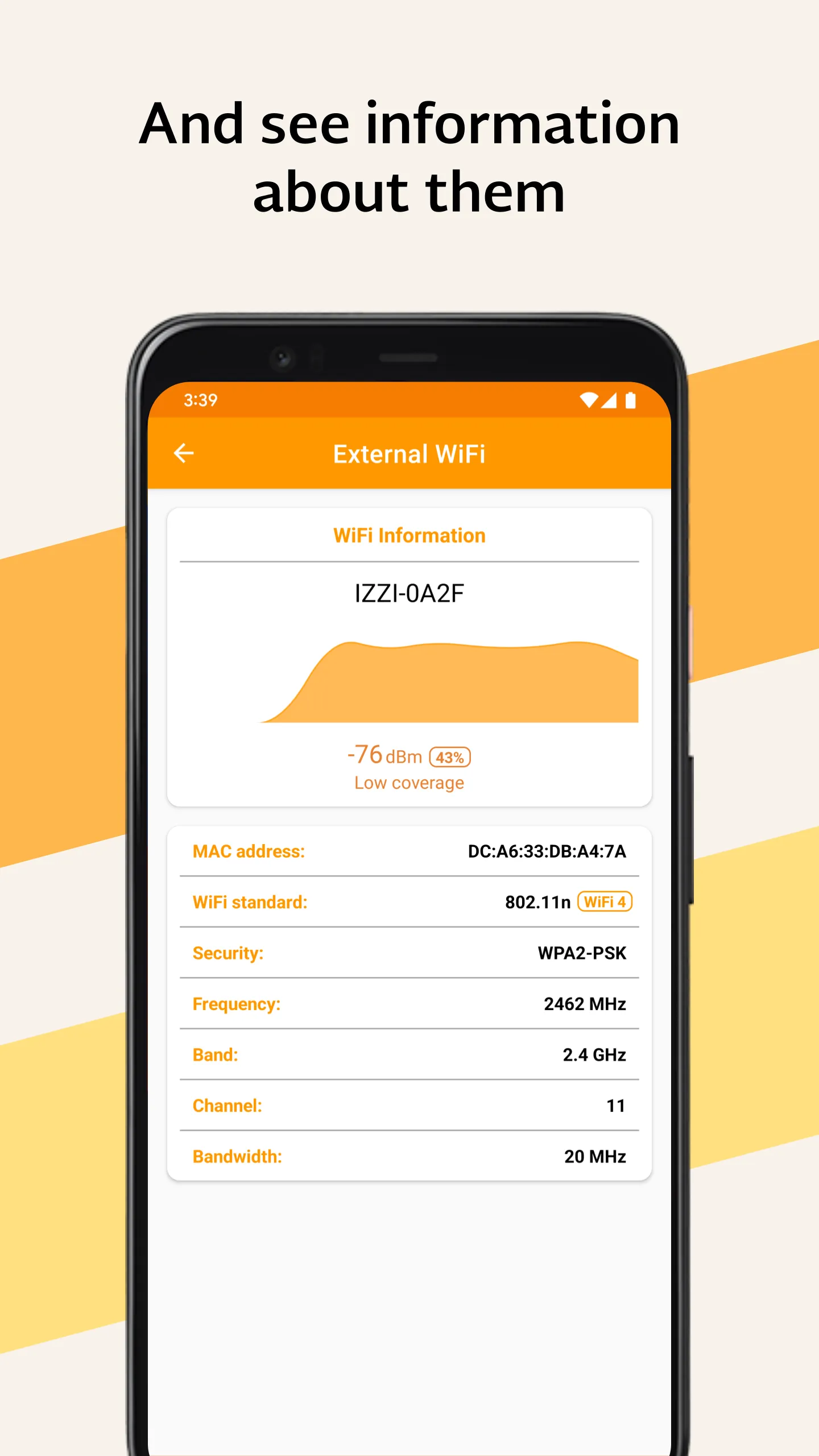 WiFi Signal Strength Meter | Indus Appstore | Screenshot