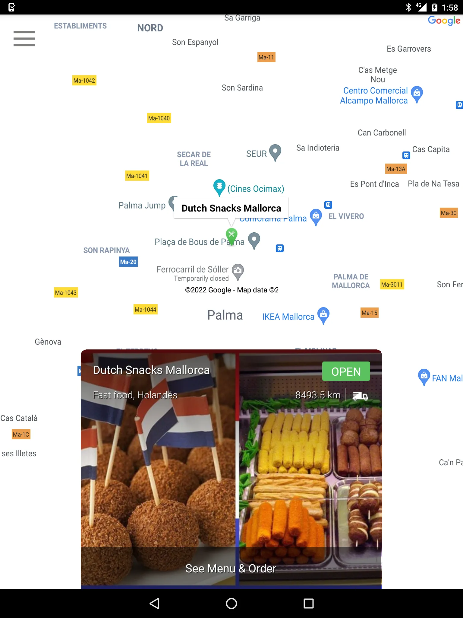 Dutch Snacks Mallorca | Indus Appstore | Screenshot