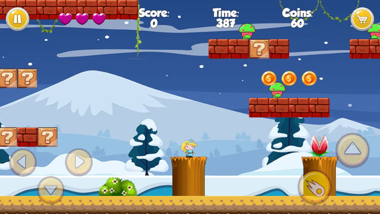 Ice Princess Winter Adventure | Indus Appstore | Screenshot