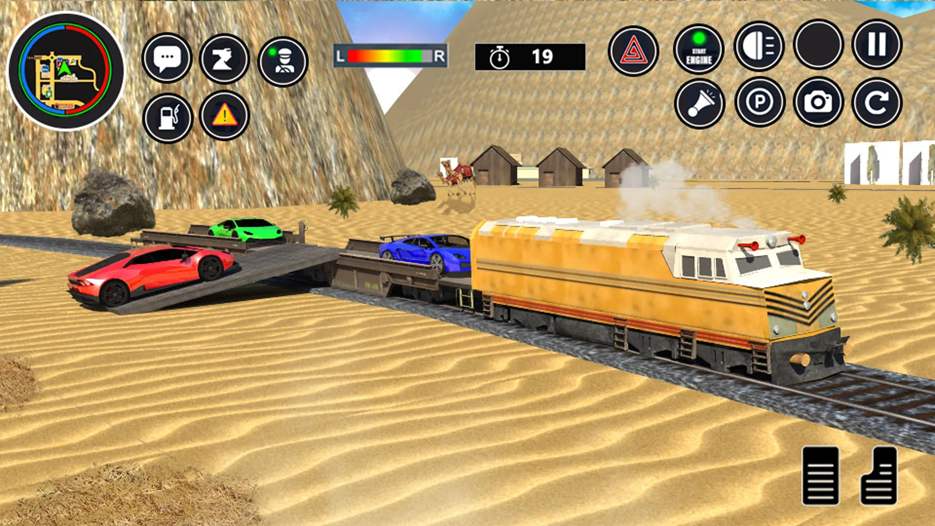 Cargo Transport Train Car Game | Indus Appstore | Screenshot