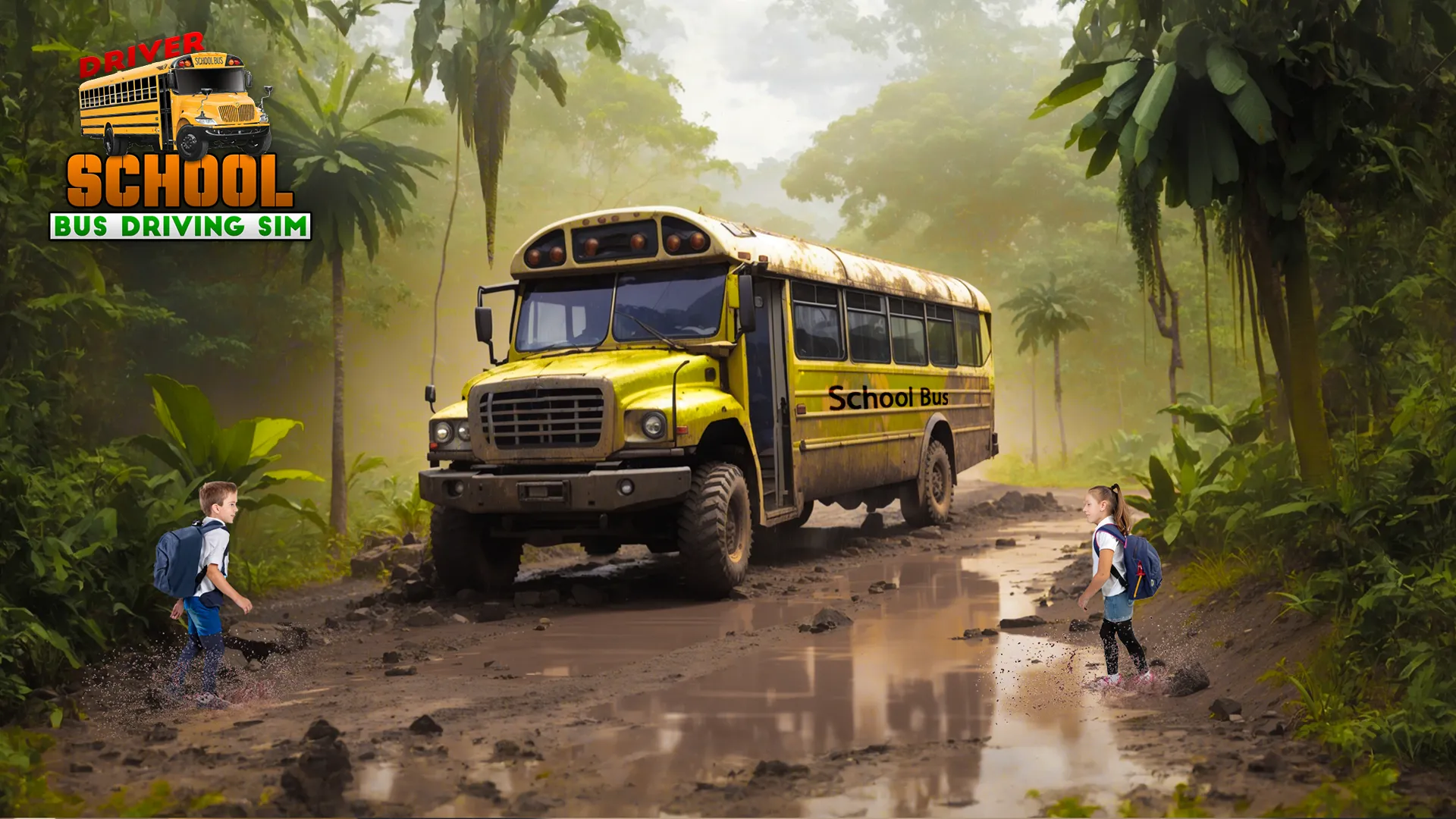 Driver School Bus Driving Sim | Indus Appstore | Screenshot
