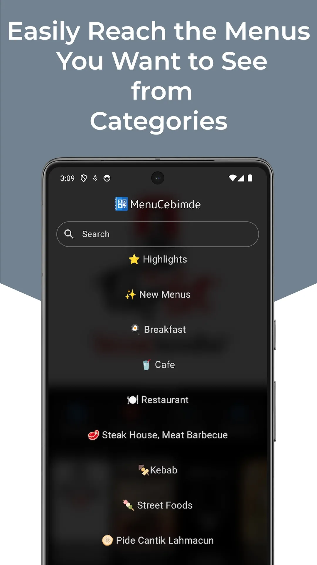 MenuCebimde | Indus Appstore | Screenshot