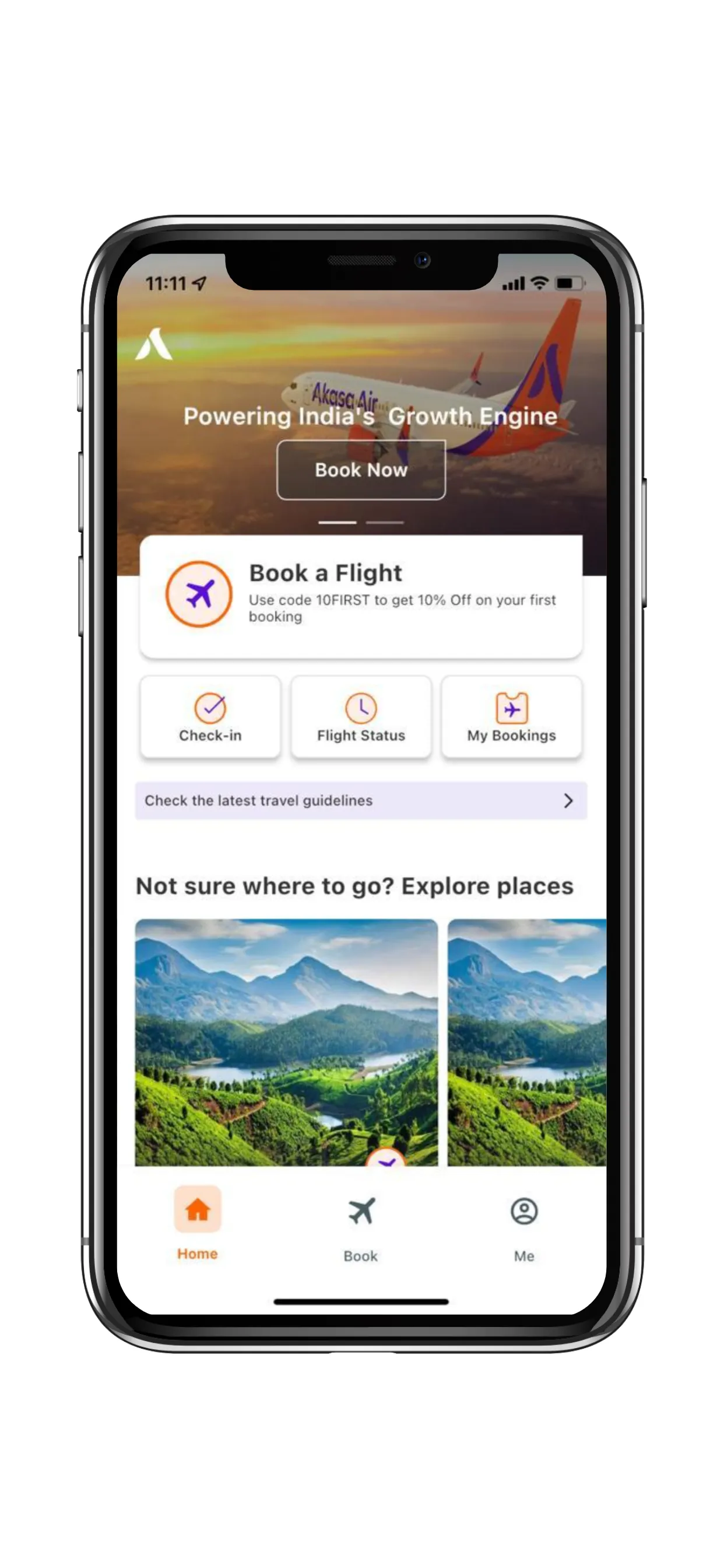 Akasa Air: Book Flight Tickets | Indus Appstore | Screenshot
