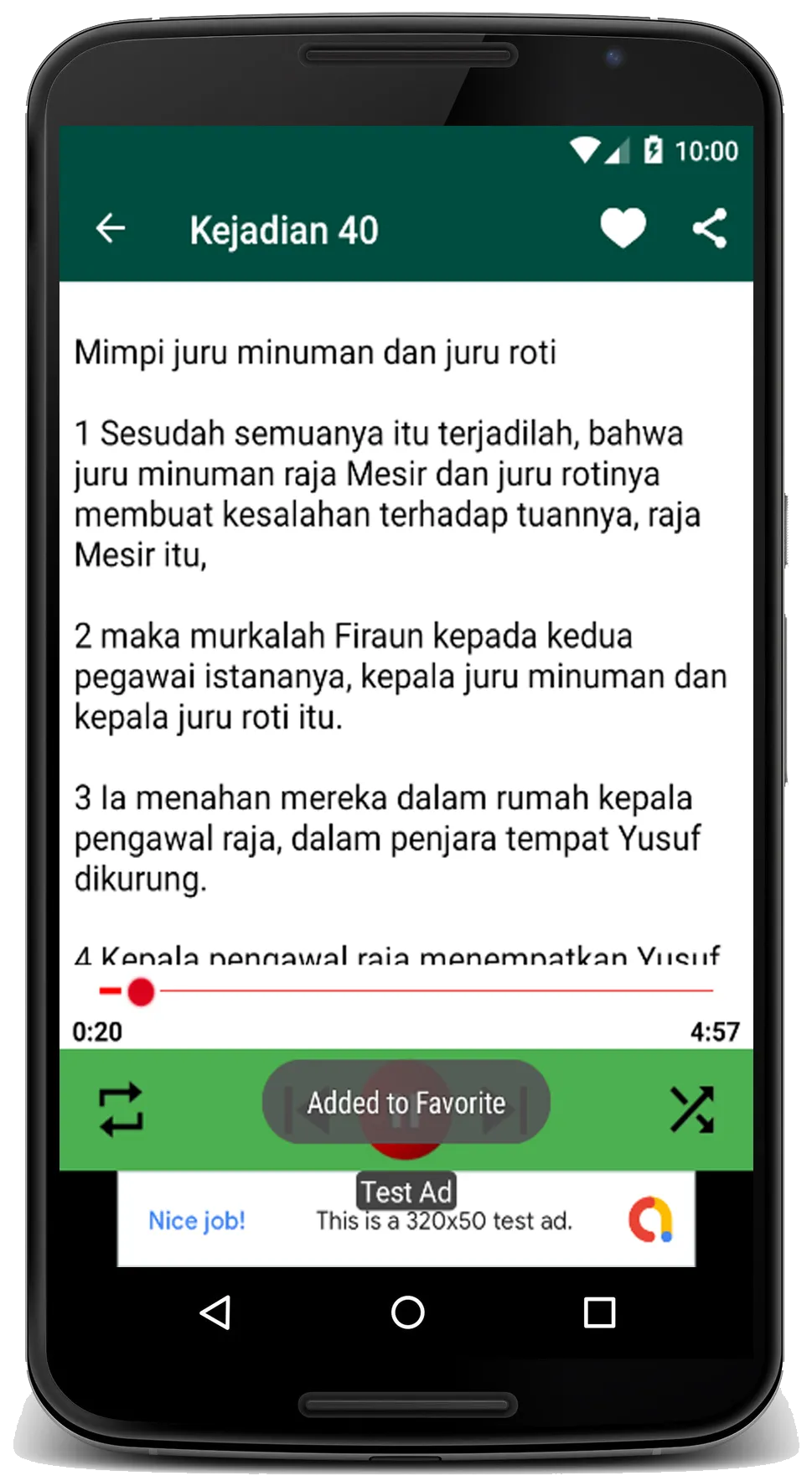 Alkitab Audio Indonesia | Indus Appstore | Screenshot