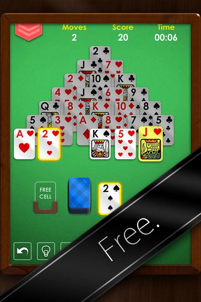 Pyramid Solitaire Premium Card | Indus Appstore | Screenshot