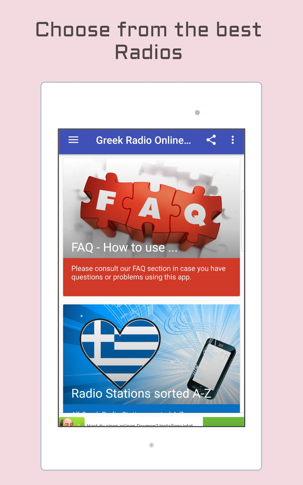 Greek Radio Music & News | Indus Appstore | Screenshot