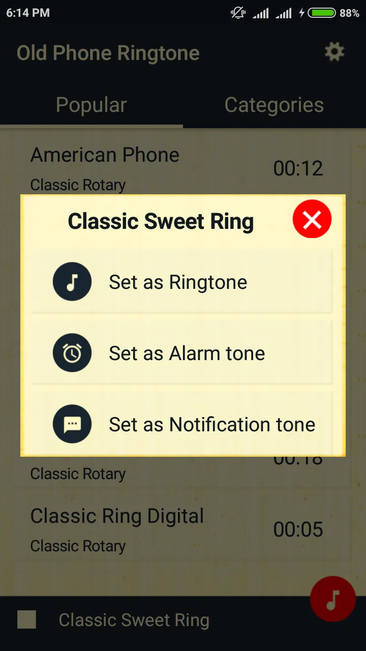 Old Phone Ringtones | Indus Appstore | Screenshot