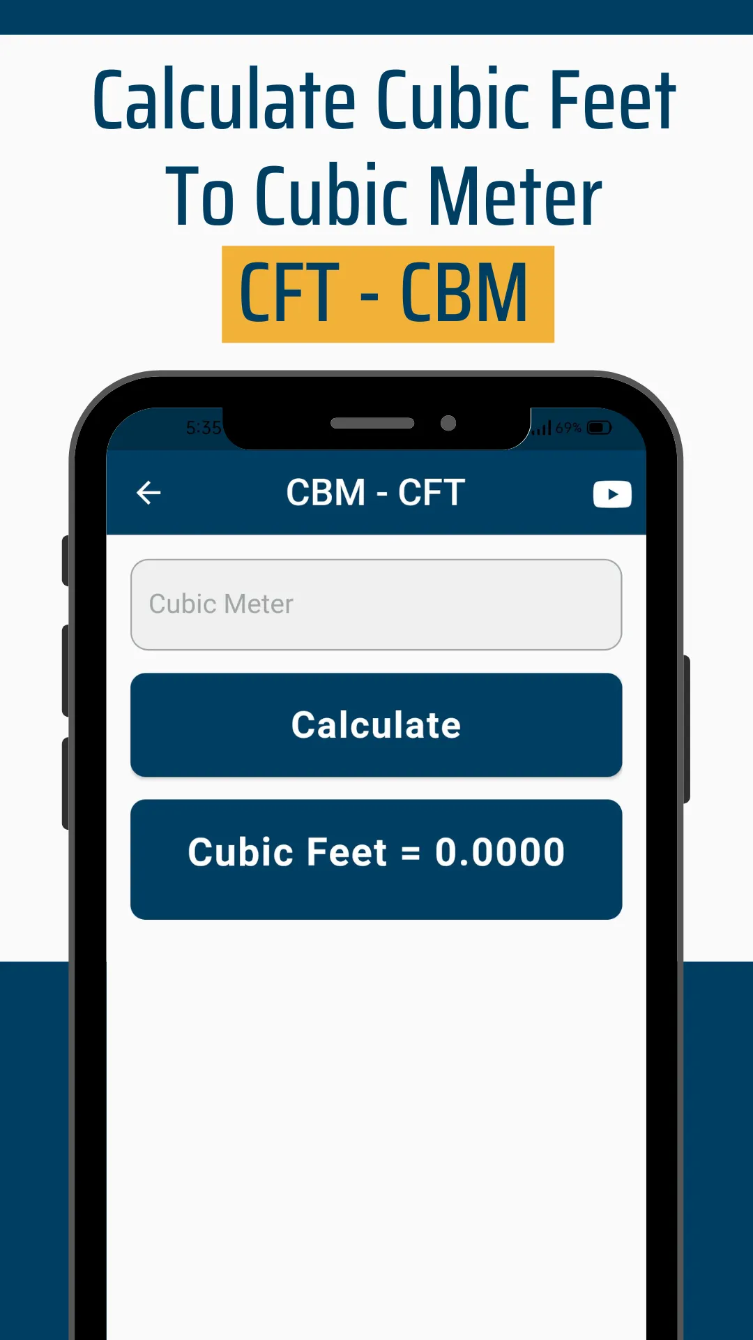 CBM Calculator | Indus Appstore | Screenshot