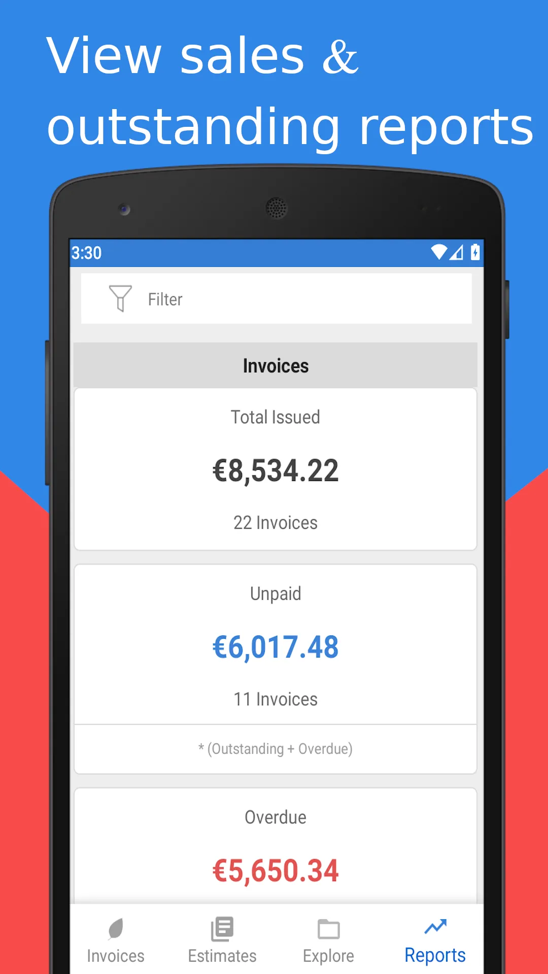 InvoiceTemple: Invoice billing | Indus Appstore | Screenshot