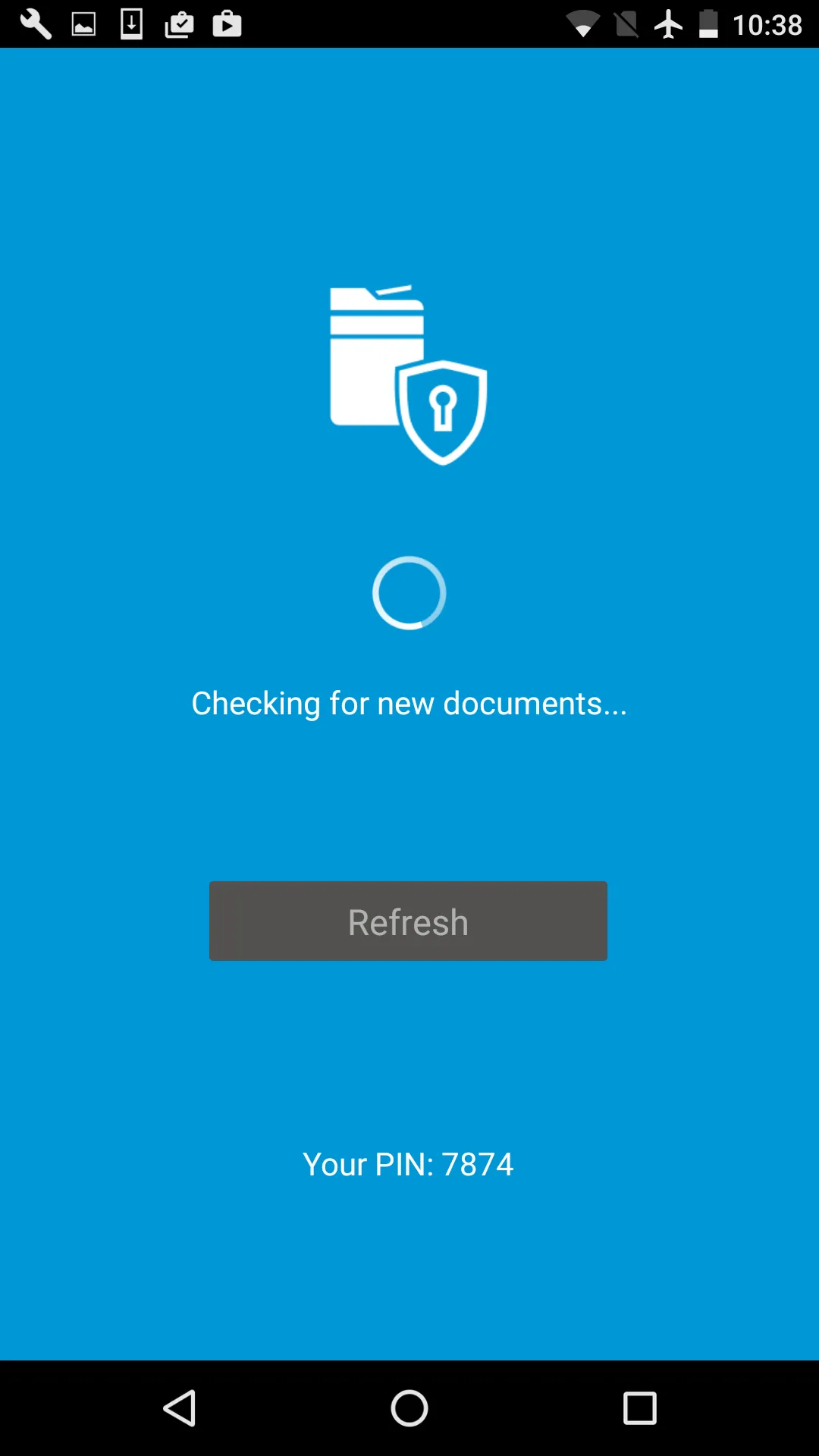 HP JetAdvantage Secure Print | Indus Appstore | Screenshot