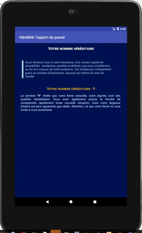 Numérologie et Destinée | Indus Appstore | Screenshot