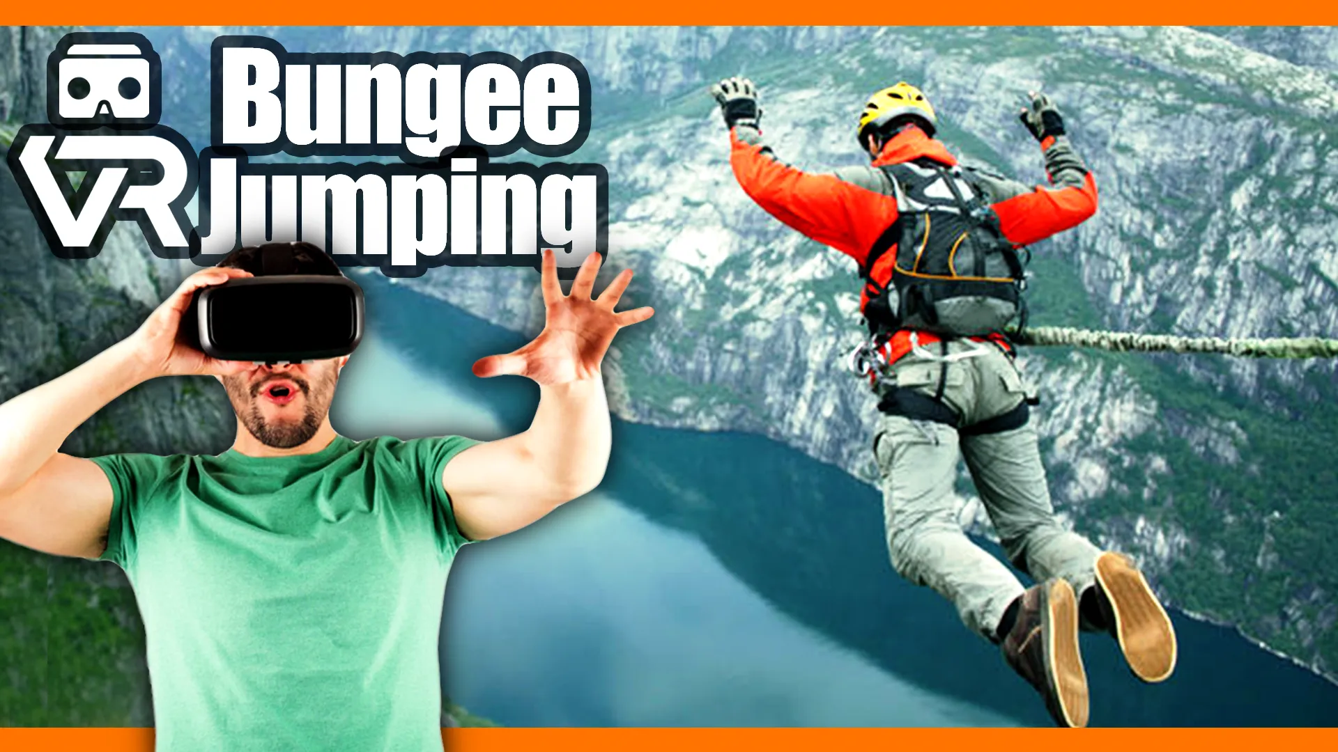 Bungee jumping in VR | Indus Appstore | Screenshot