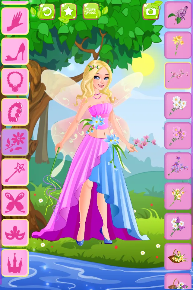 Little Fairy Dress Up Game | Indus Appstore | Screenshot