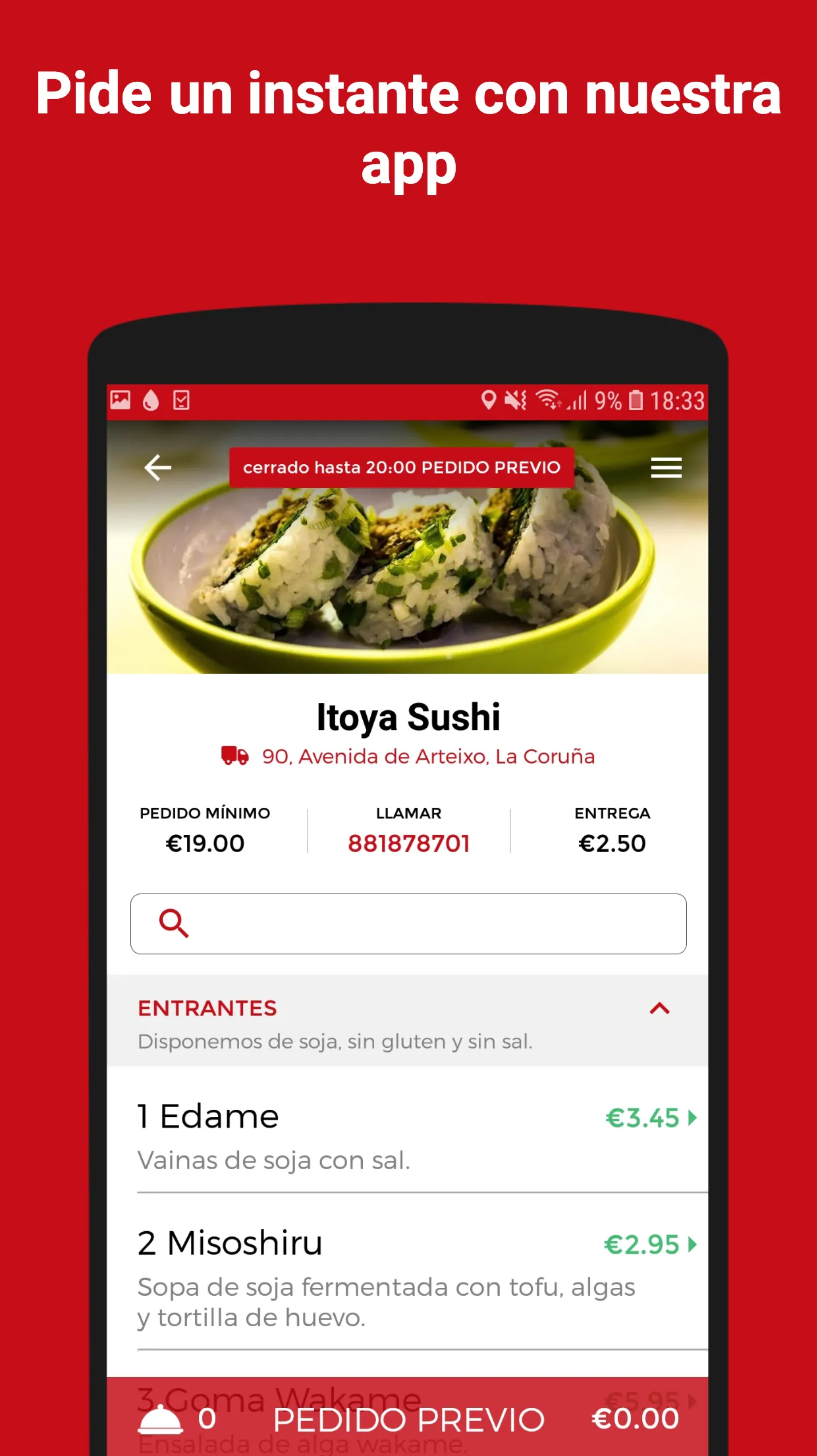 Itoya Sushi | Indus Appstore | Screenshot