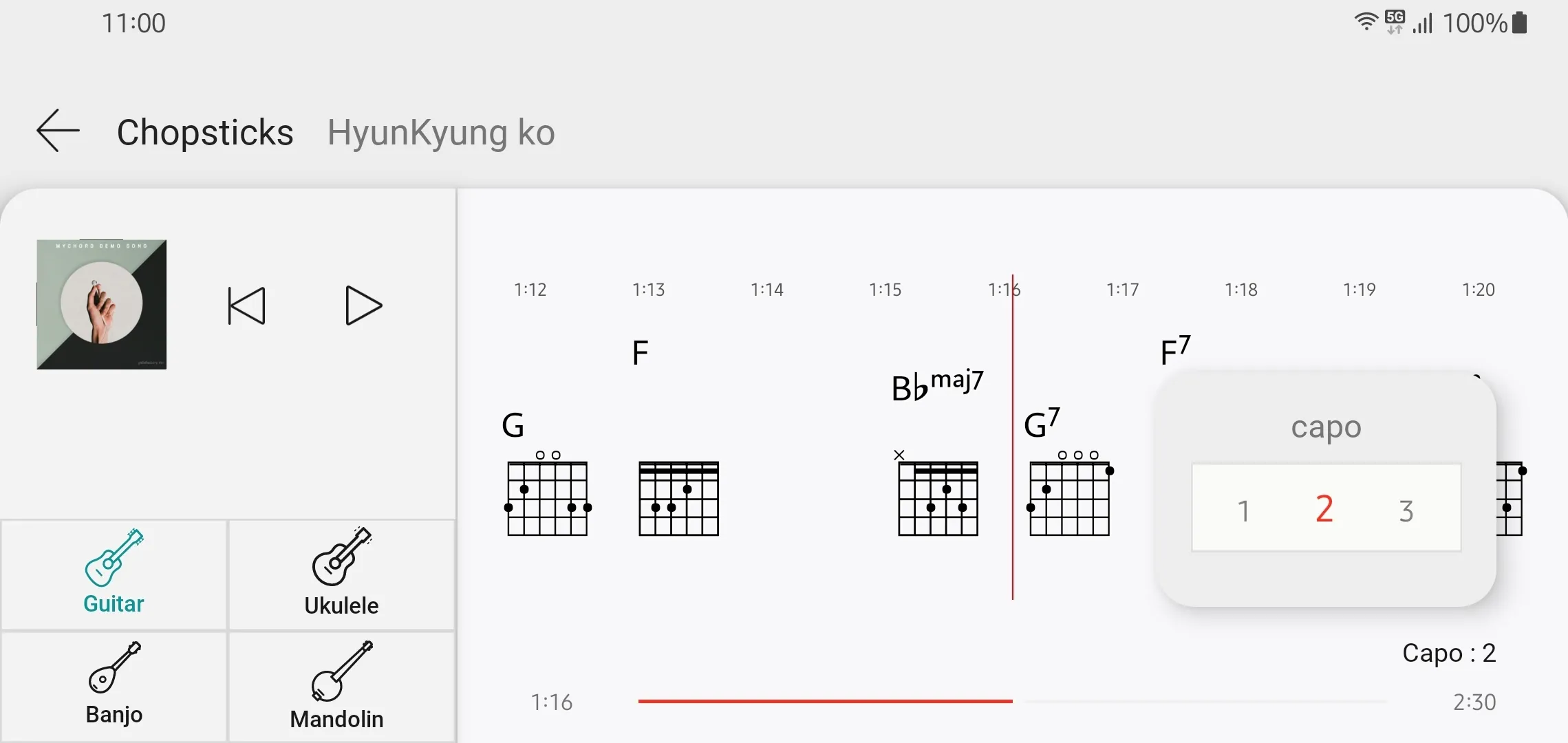 MyChord - chord for any music | Indus Appstore | Screenshot