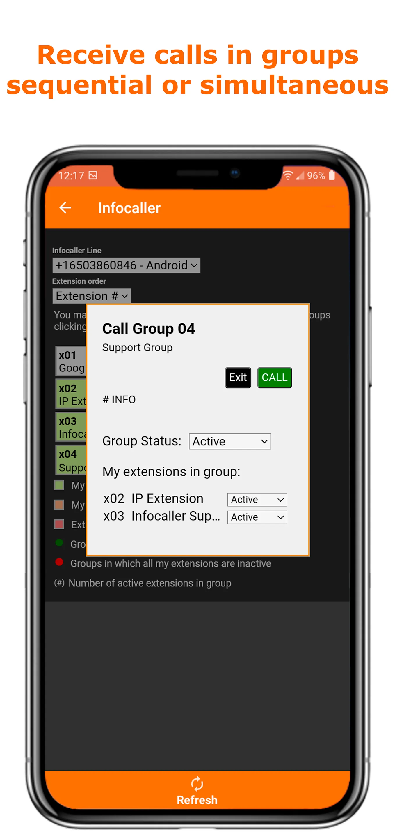 Infocaller - Virtual Telephony | Indus Appstore | Screenshot