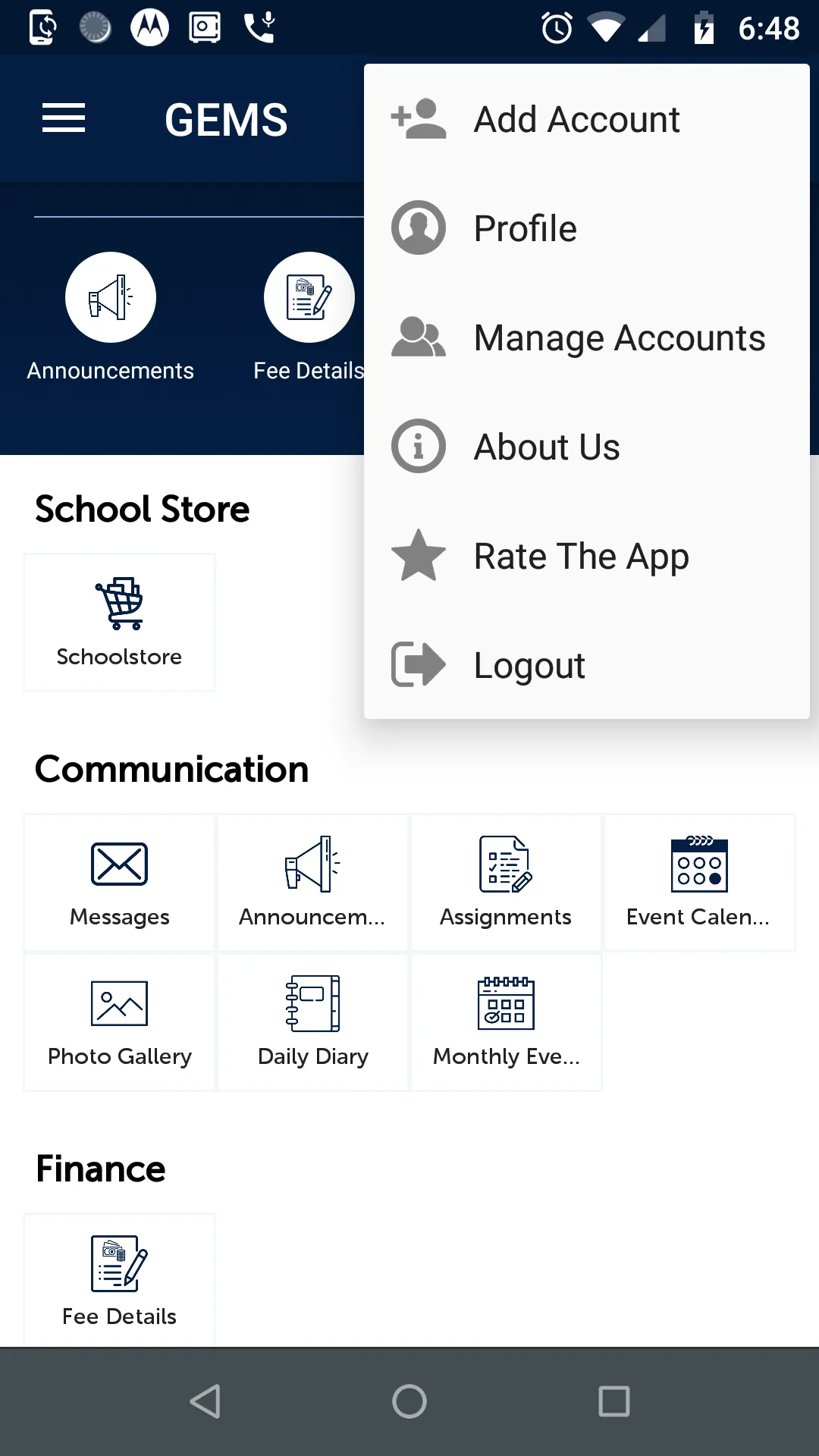 GEMS India Parent Portal | Indus Appstore | Screenshot