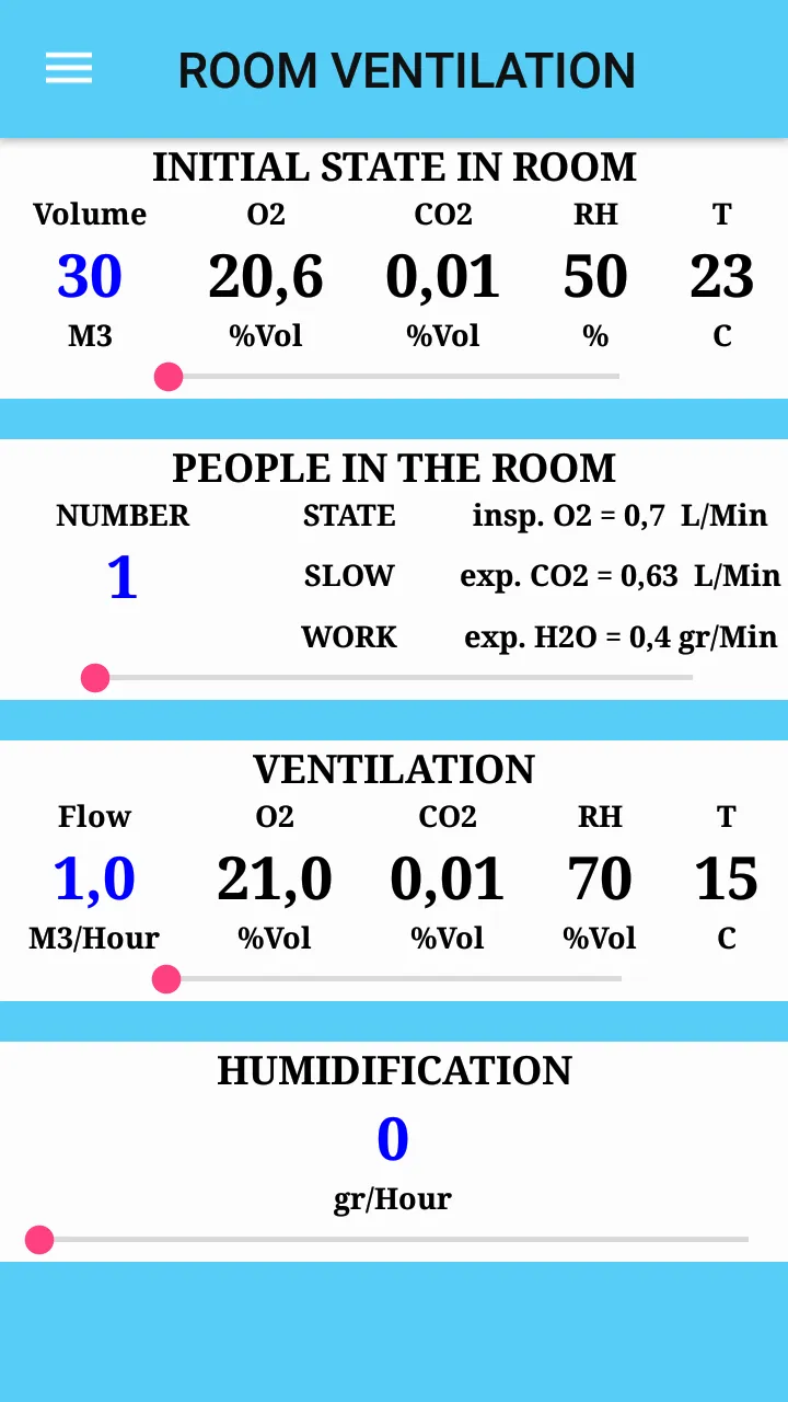 Calculation air oxygen | Indus Appstore | Screenshot