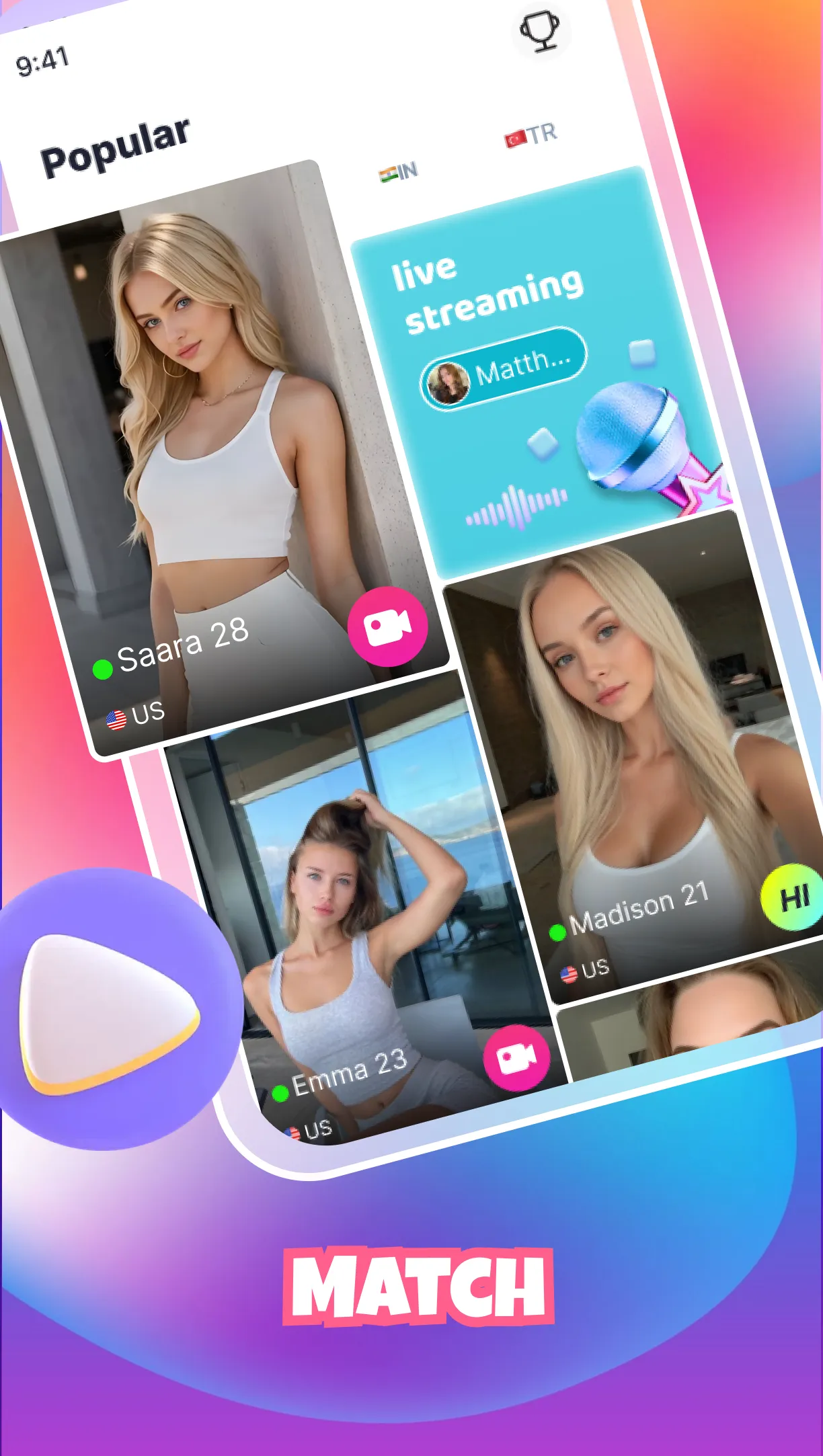 Joyra - Live Video Chat | Indus Appstore | Screenshot