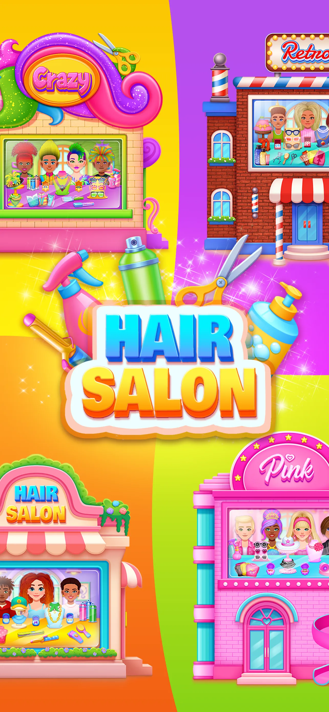 Hair Salon Games For Kids | Indus Appstore | Screenshot
