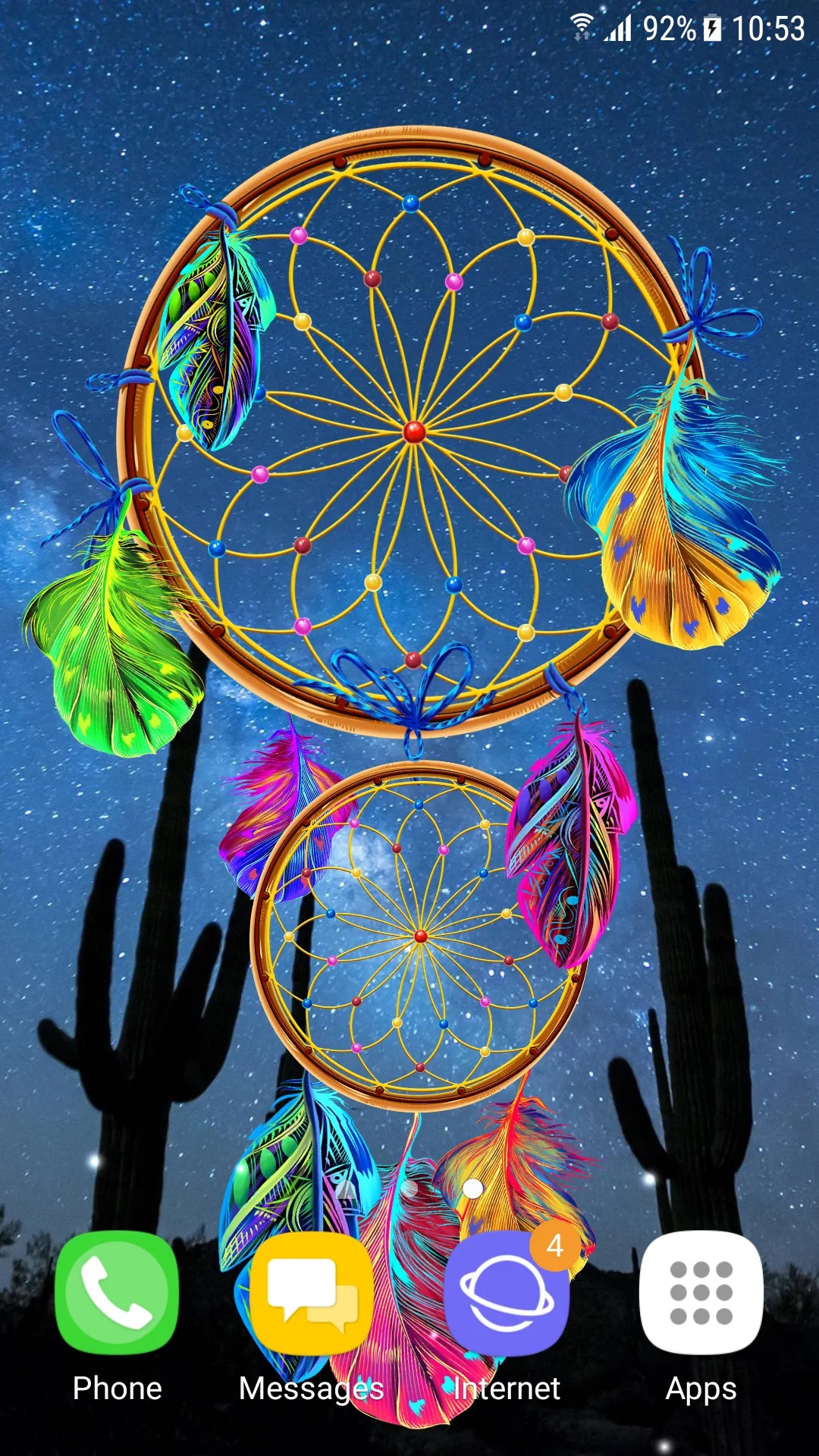 Dreamcatcher Live Wallpaper | Indus Appstore | Screenshot