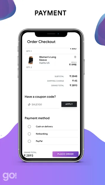 GoMart - eCommerce App UI Kit | Indus Appstore | Screenshot