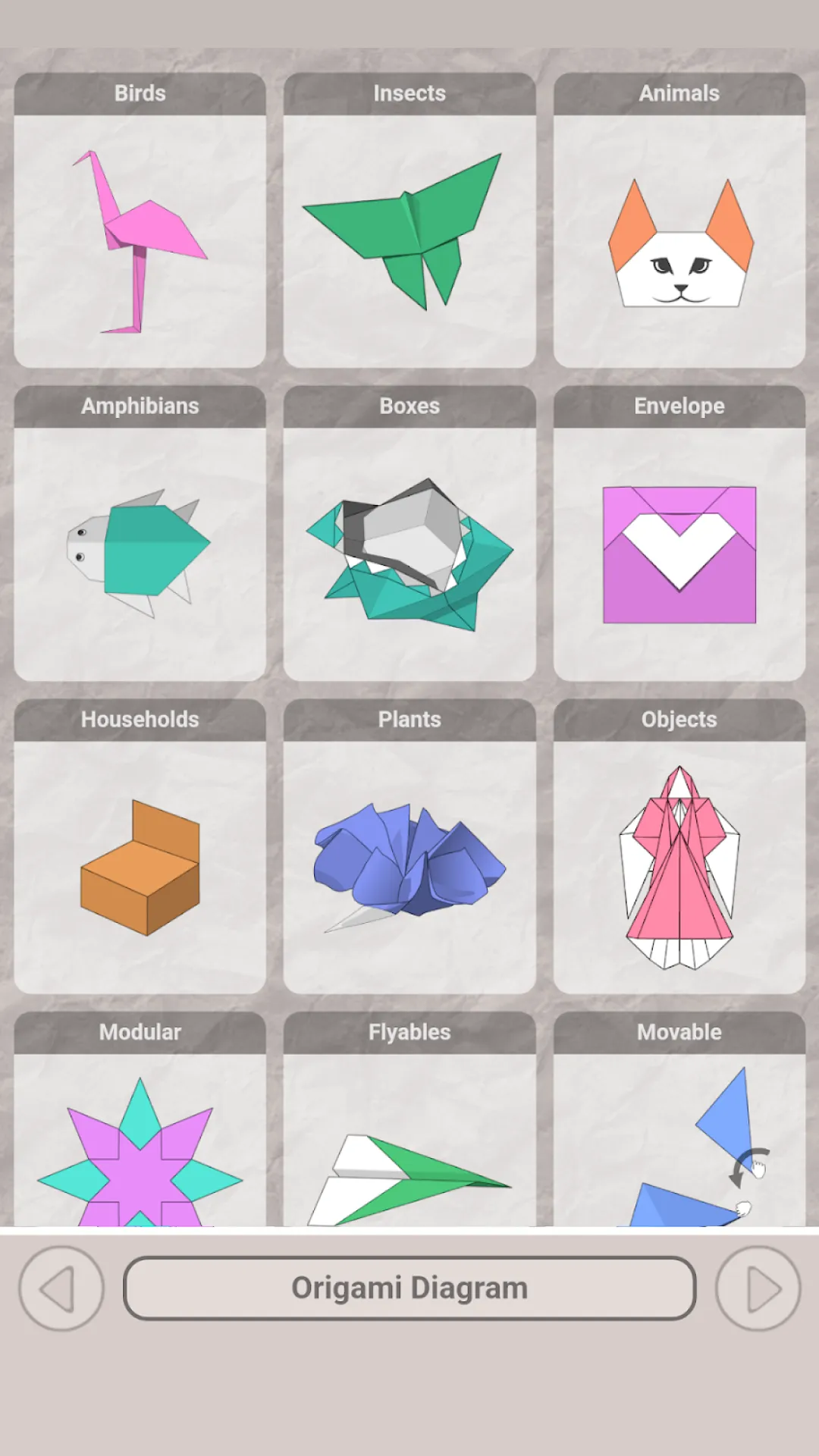 Origami Paper Art - Diagram | Indus Appstore | Screenshot