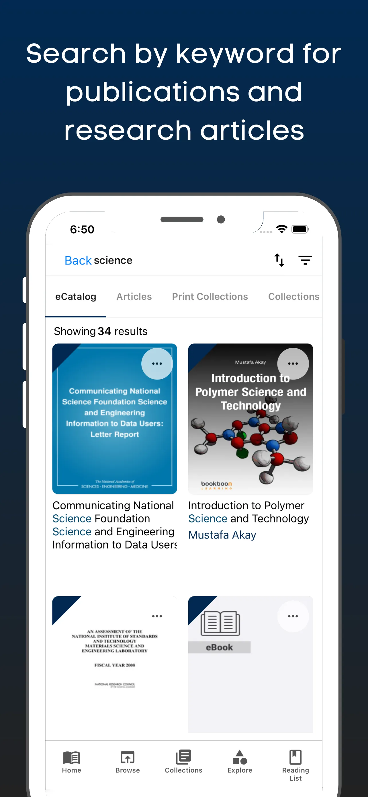 IMU eLibrary | Indus Appstore | Screenshot