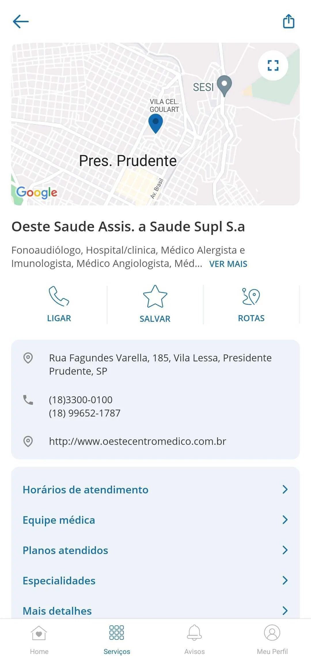 Oeste Saúde: Beneficiário | Indus Appstore | Screenshot