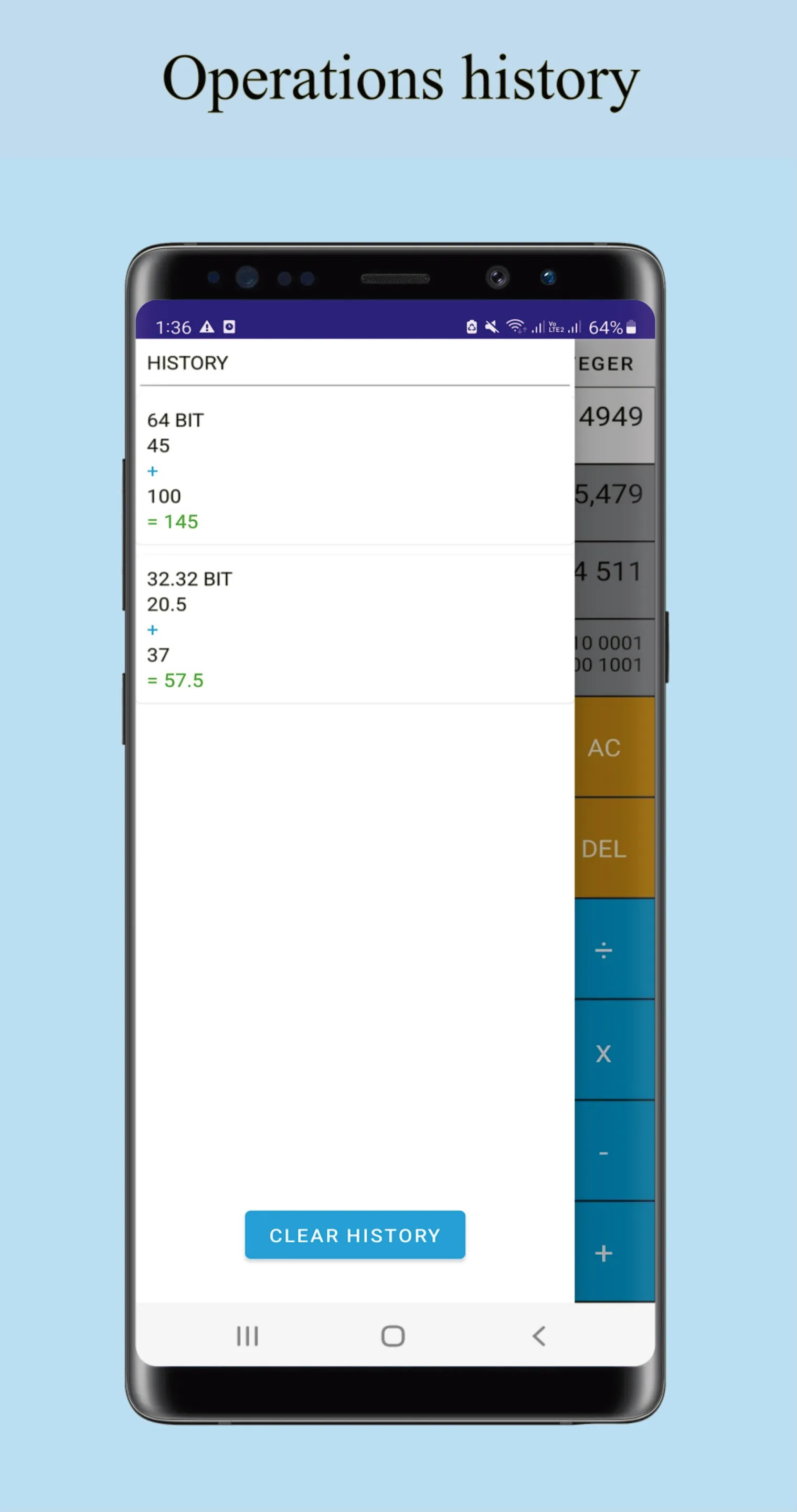 Programmer Calculator | Indus Appstore | Screenshot